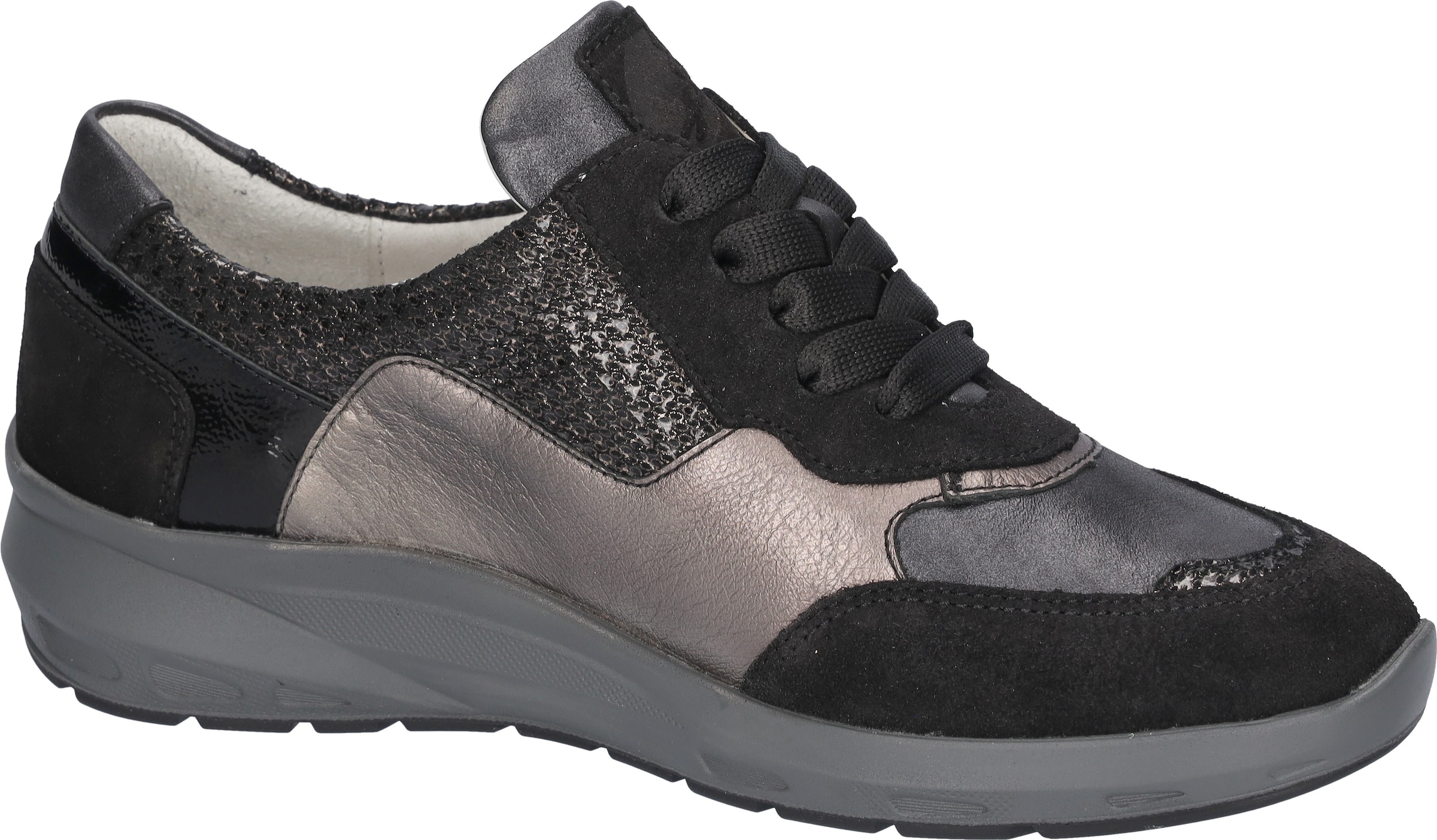 Waldläufer Chaussure à lacets »M-TONIA«  chaussure confort, sneaker, chaussure confortable, fermeture éclair, largeur M