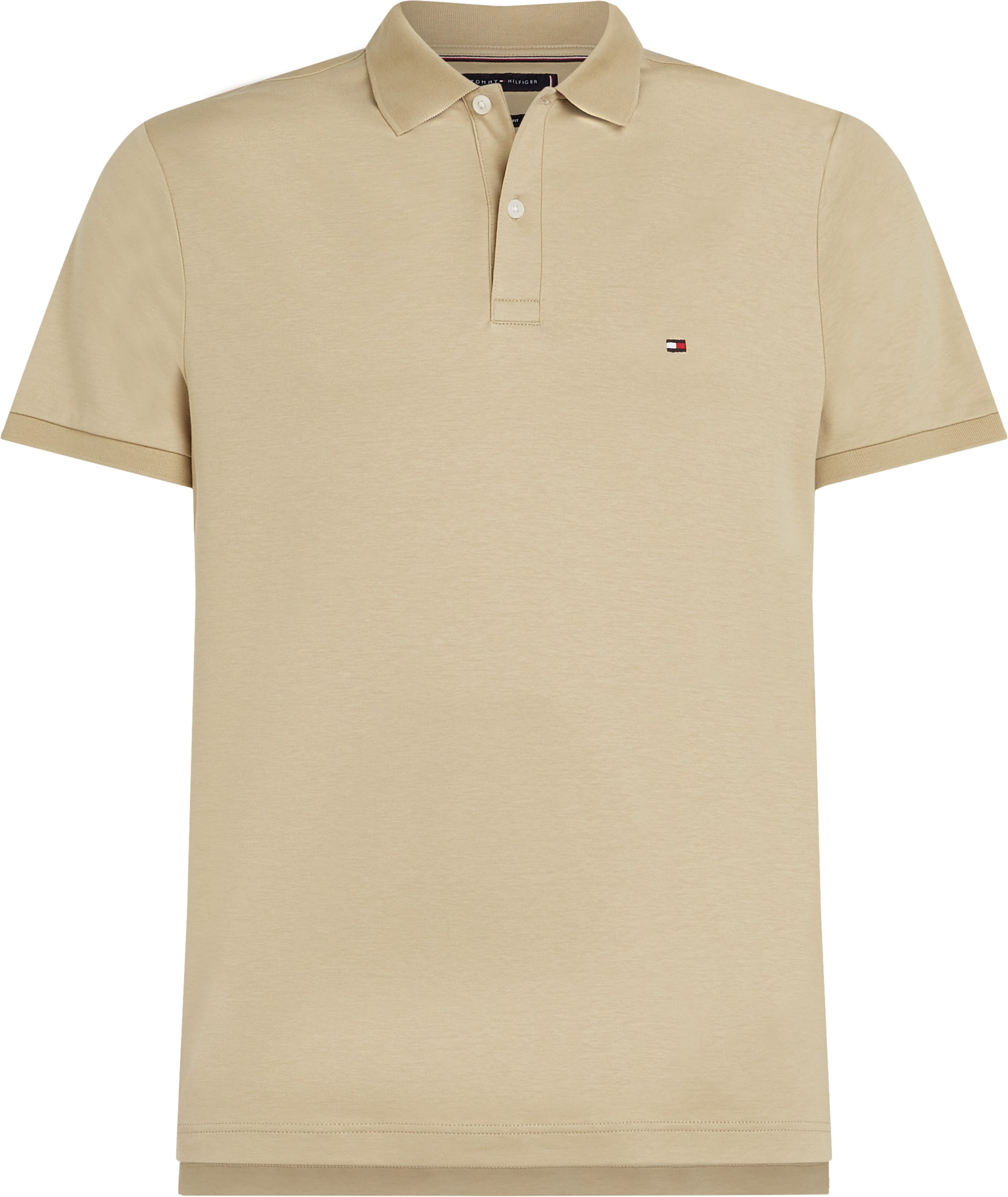 Tommy Hilfiger Polo »LIQUID COTTON REG SEASONAL POLO« mit Logostickerei