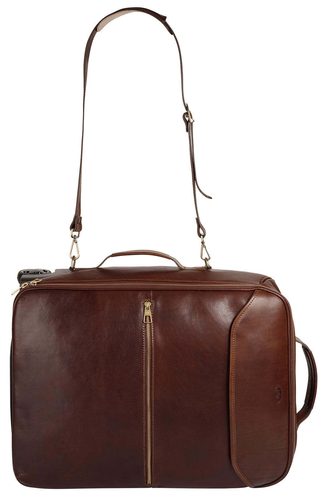 Piké Sac de voyage echt Leder, Made in Italy