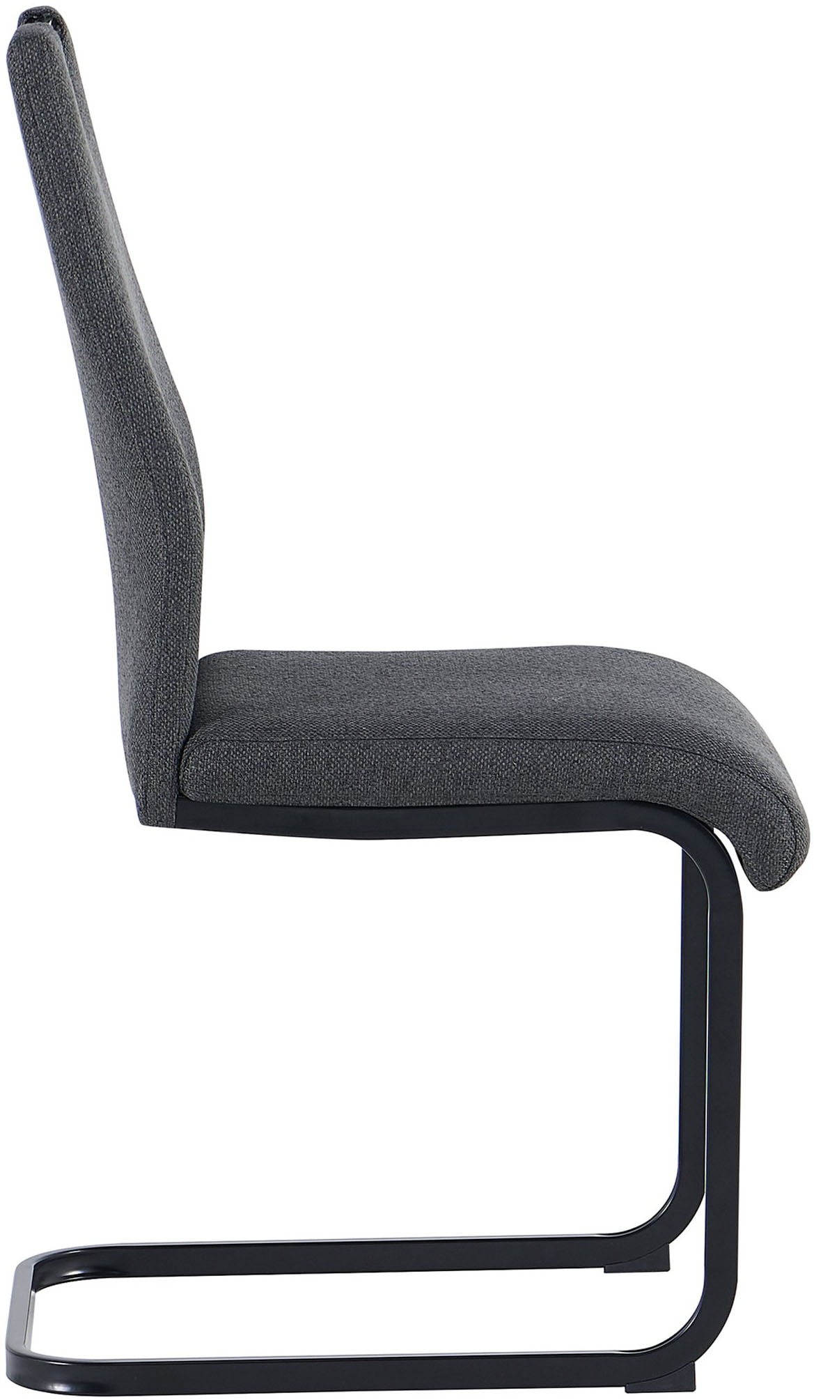 byLIVING Chaise cantilever »CAPRI« (Ensemble) 2 cuisWebstoff, bis 110 kg, Schaumstoff, Schwingstuhlgestell, mit Griff