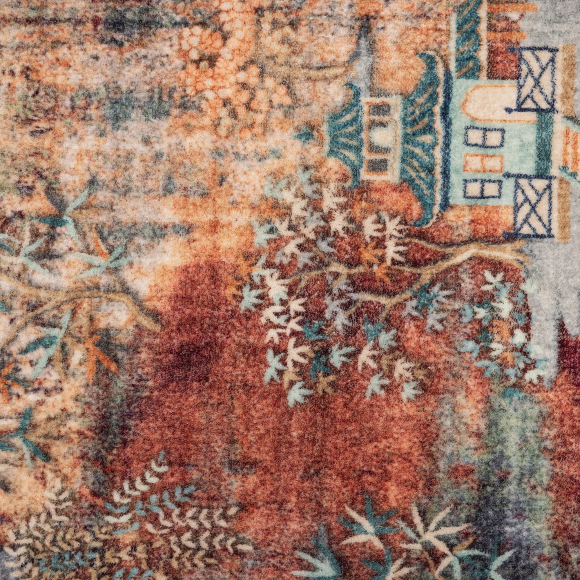 Gino Falcone Tapis de bain »Aquata GF-163, Badvorleger, Badezimmer Teppich« Höhe 5 mm Badteppich, bedruckt, rechteckig