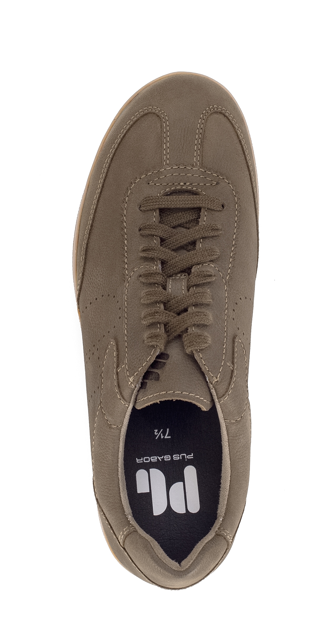 Pius Gabor Sneakers  chaussure de loisirs, chaussure basse, à lacets avec motif perforé, largeur G (=large)