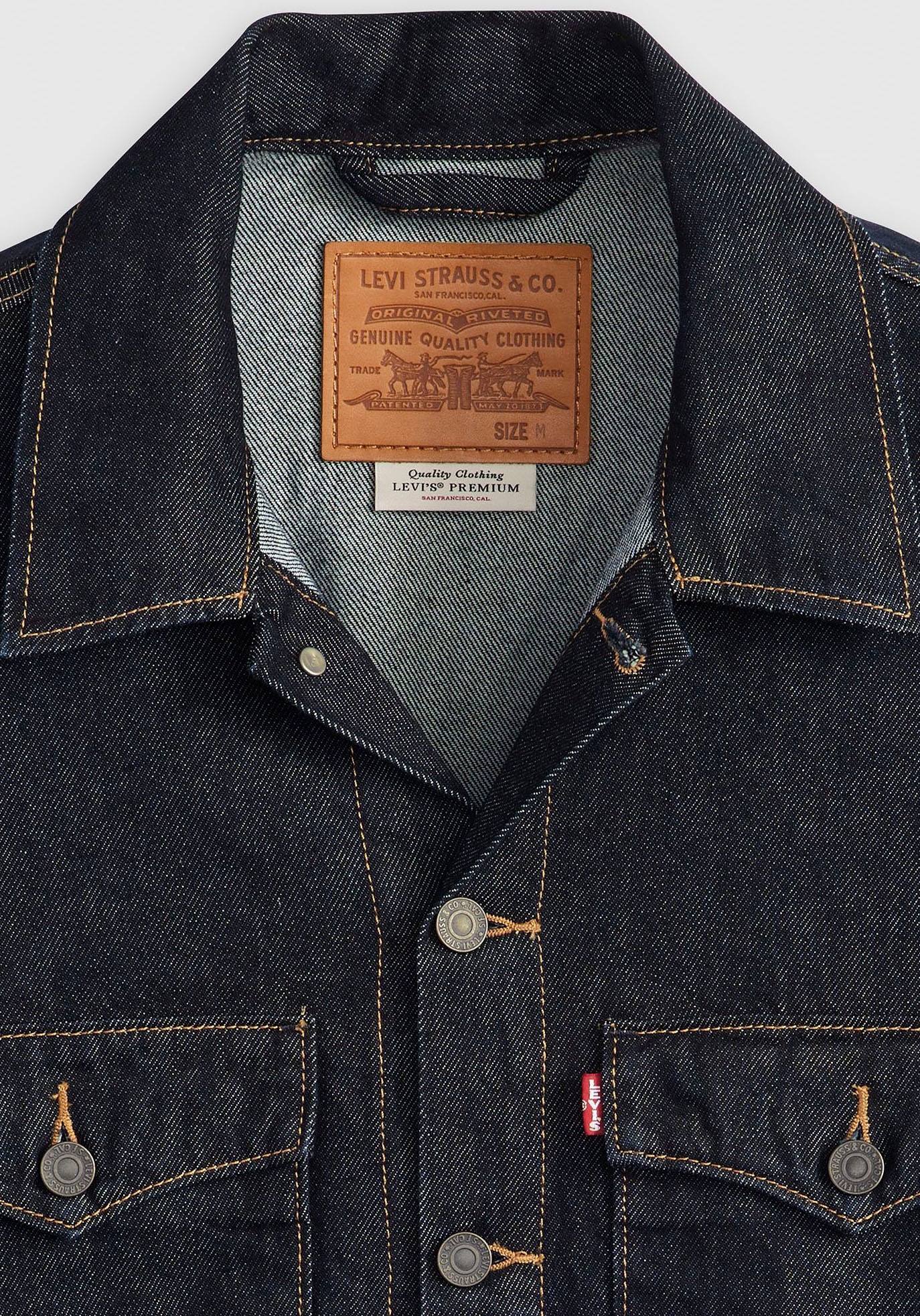 Levi's® Jeansjacke »EMBARCADERO STATION« mit kontrastfarbenen Steppnähten