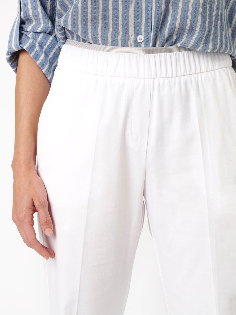 TONI Schlupfhose »Sue Wide Chino«  mit bequemem Dehnbund - auch in Kurzgrösse erhältlich