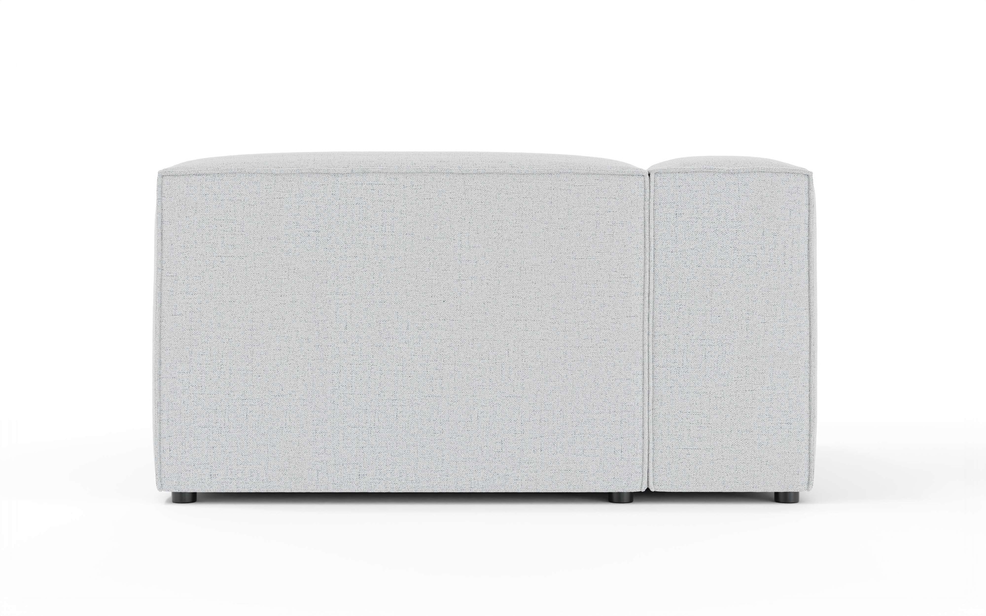 INOSIGN Ottomane »XL HAILY links/rechts bestellbar, extra tief, Masse B/T/H: 130/160/72cm« als Modul oder separat verwendbar, für individuelle Zusammenstellung