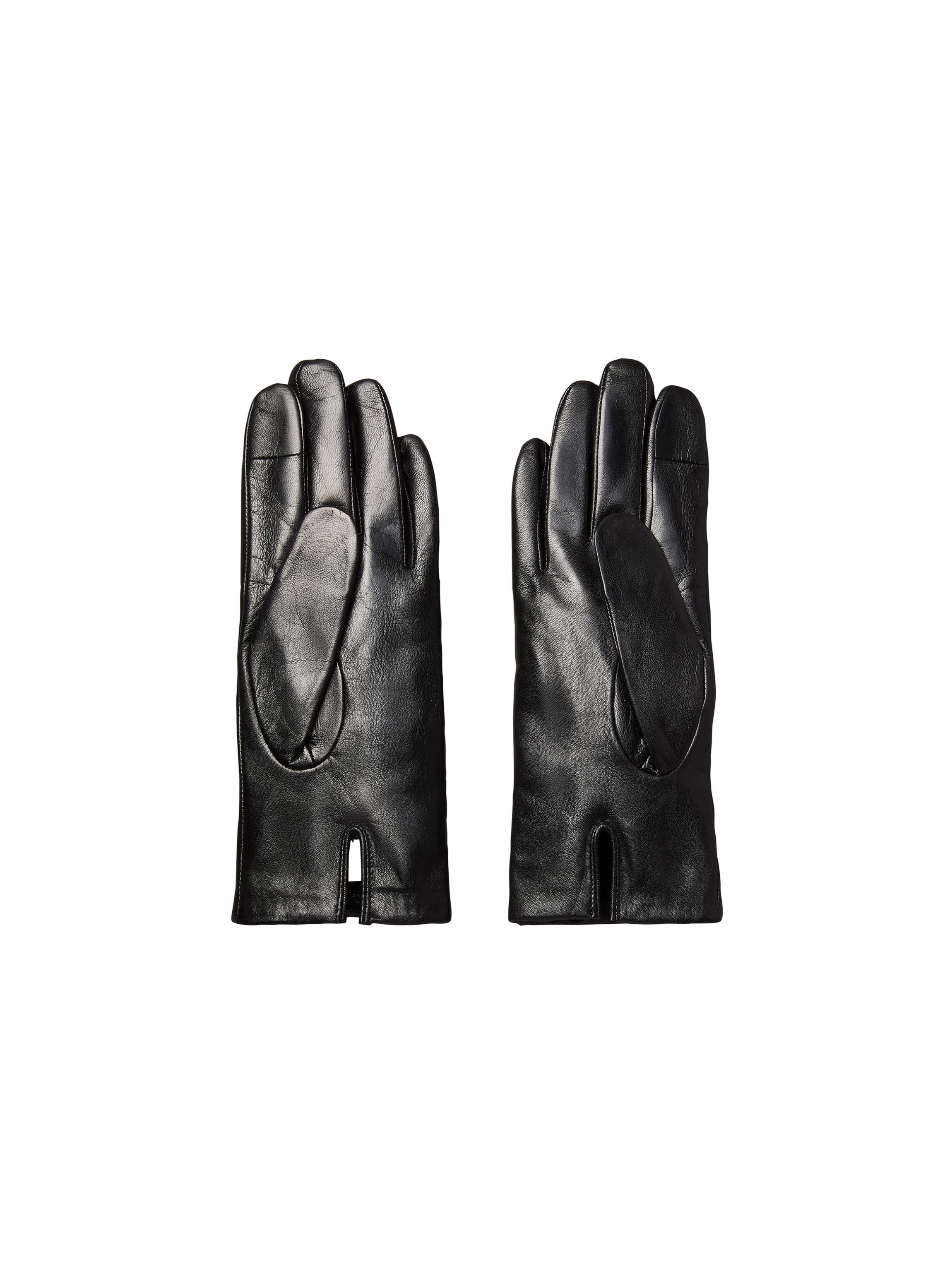 Calvin Klein Gants en cuir coupe régulière avec logo de la marque