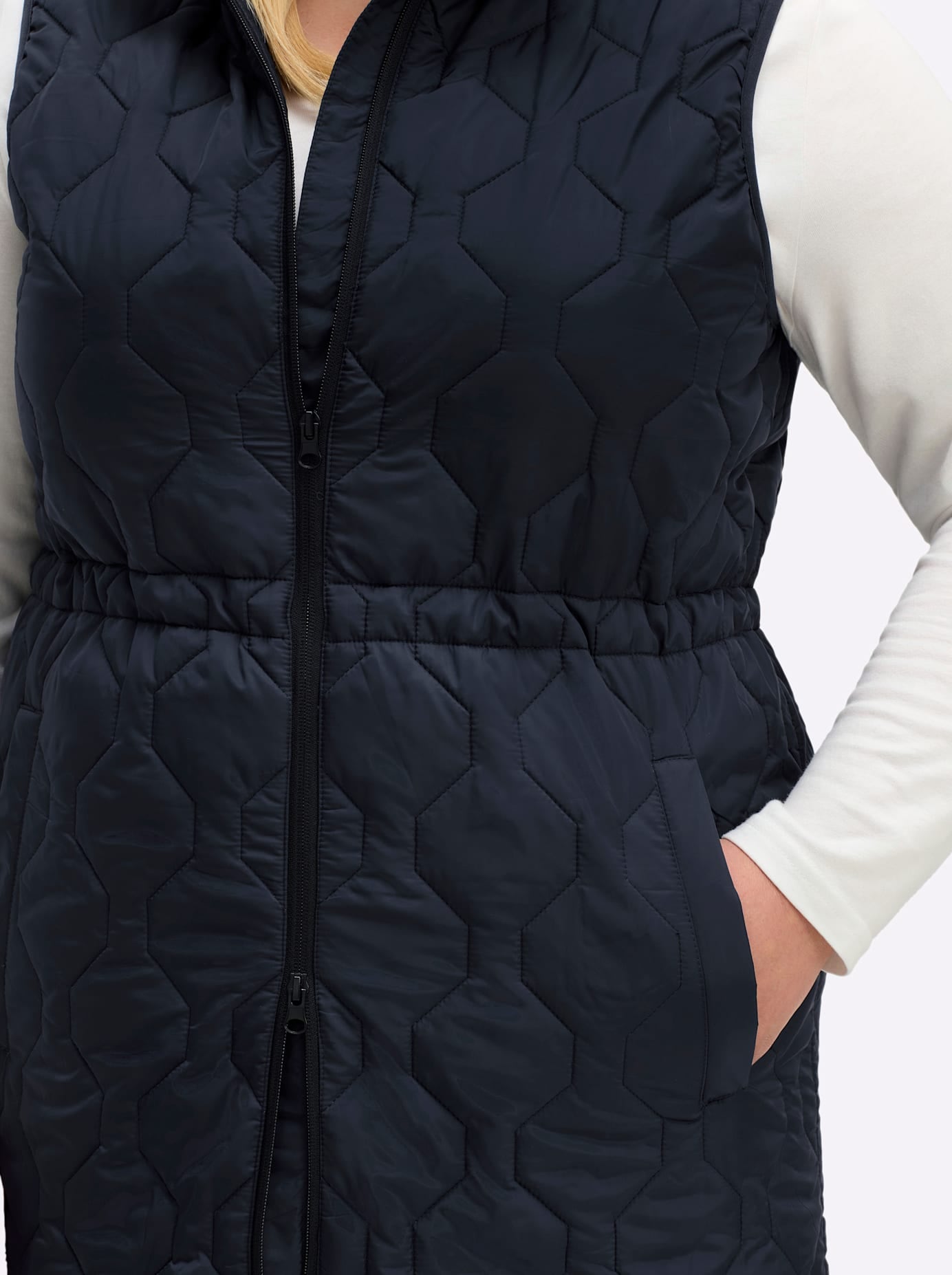 Sheego Gilet matelassé