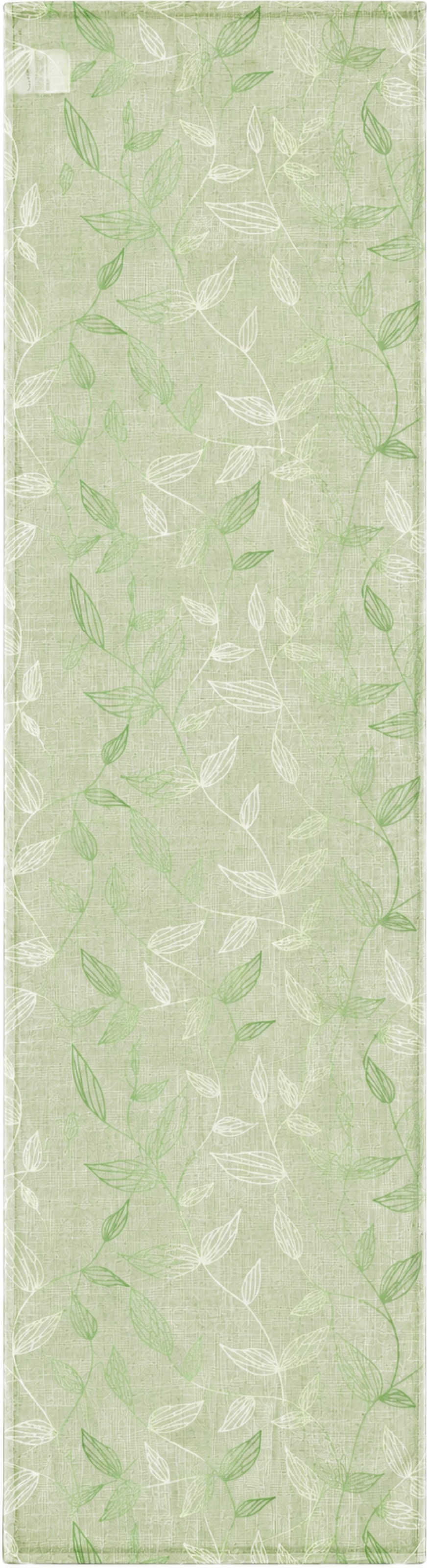 GOODproduct Chemin de table »Raffon« aspect lin avec motif feuille, différentes tailles