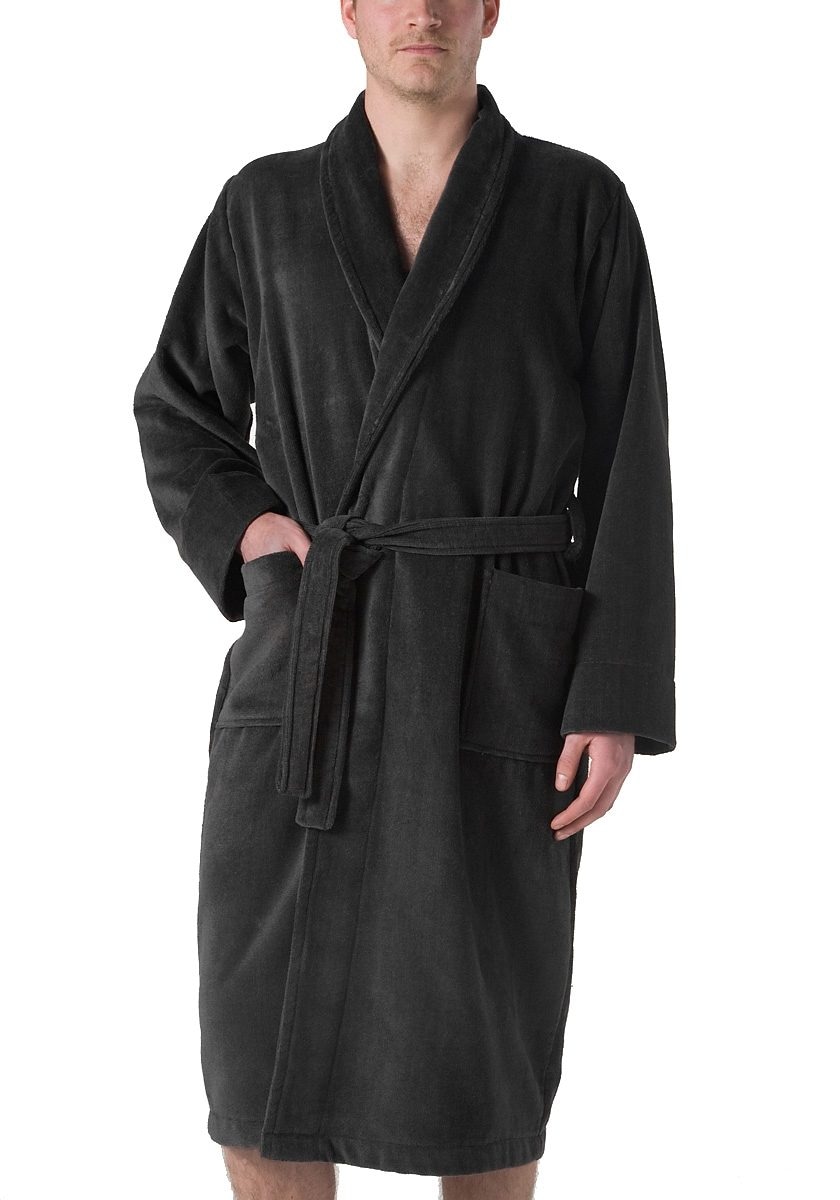 Seahorse Bademantel »Seahorse Pure Unisex« 1 Stk. tlg., Langarm, aufgesetzte Taschen