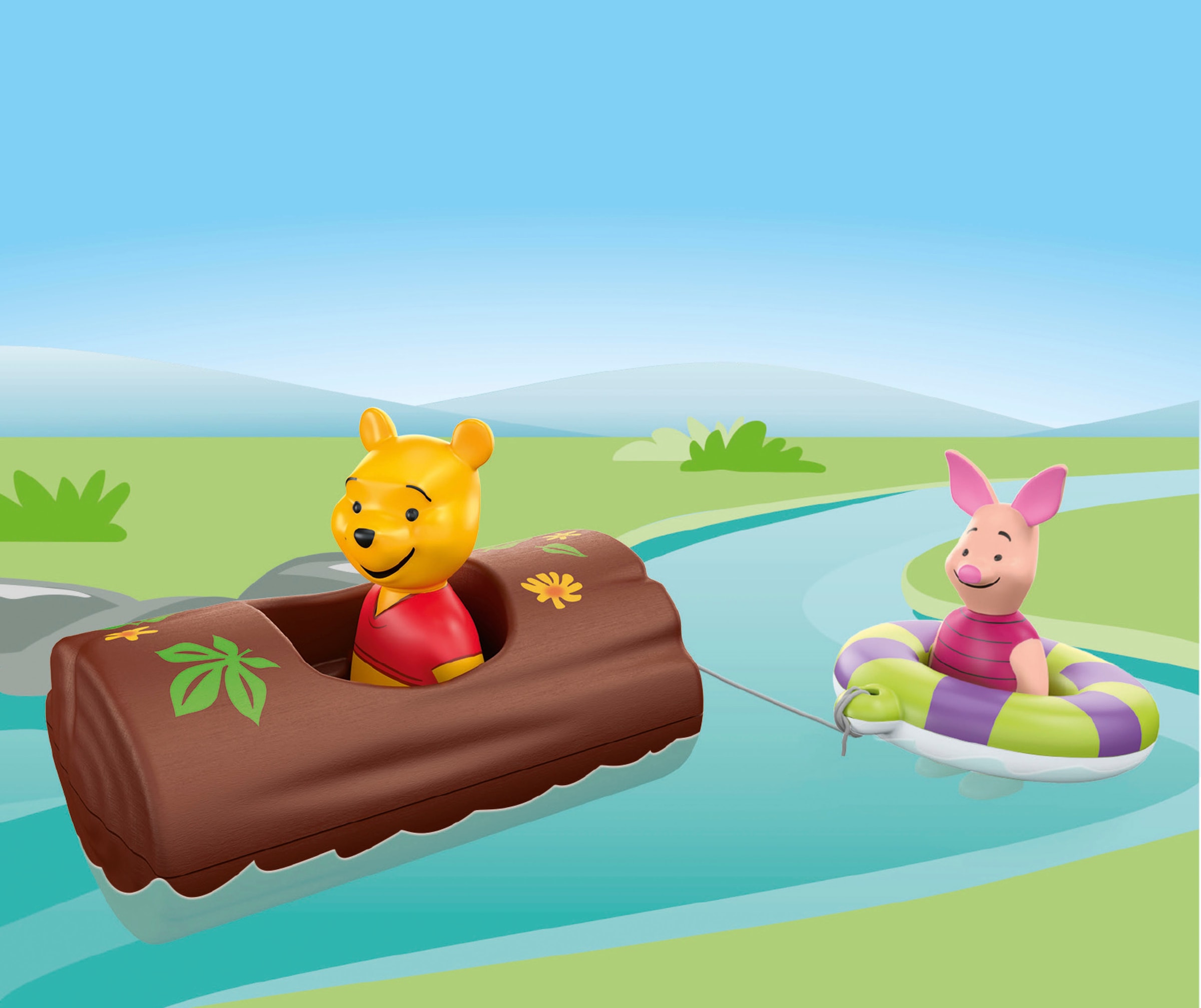 Playmobil® Konstruktions-Spielset »Winnies & Ferkels Wasserabenteuer (71705), JUNIOR & Disney« Made in Europe