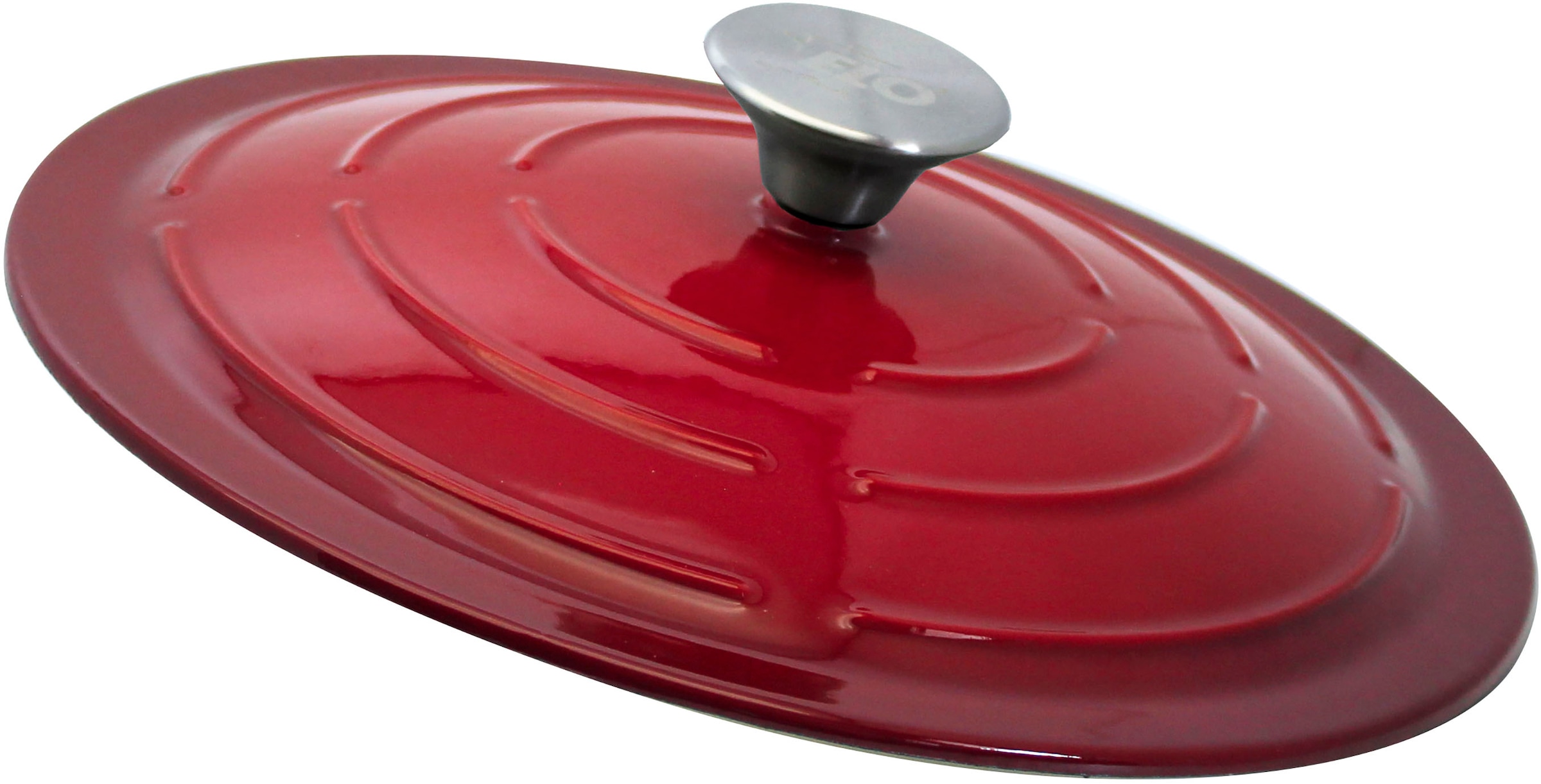 Elo Rôtissoire »Kirschrot Gusseisen Topf 33 cm« Topf inkl. Deckel, 2 cuis tlg.