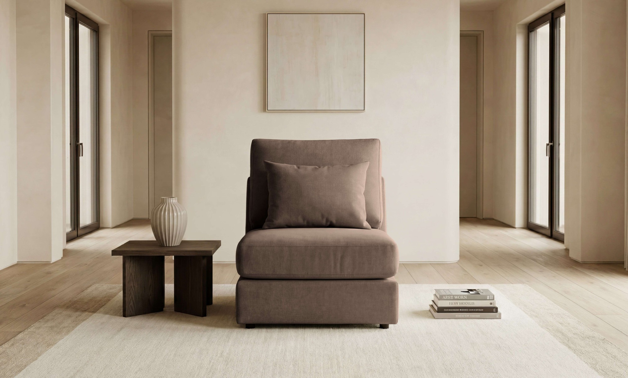 GOODproduct Fauteuil »Nivette, weiches Chenille« 96x66 cm, eine tolle Ergänzung zum Sofa