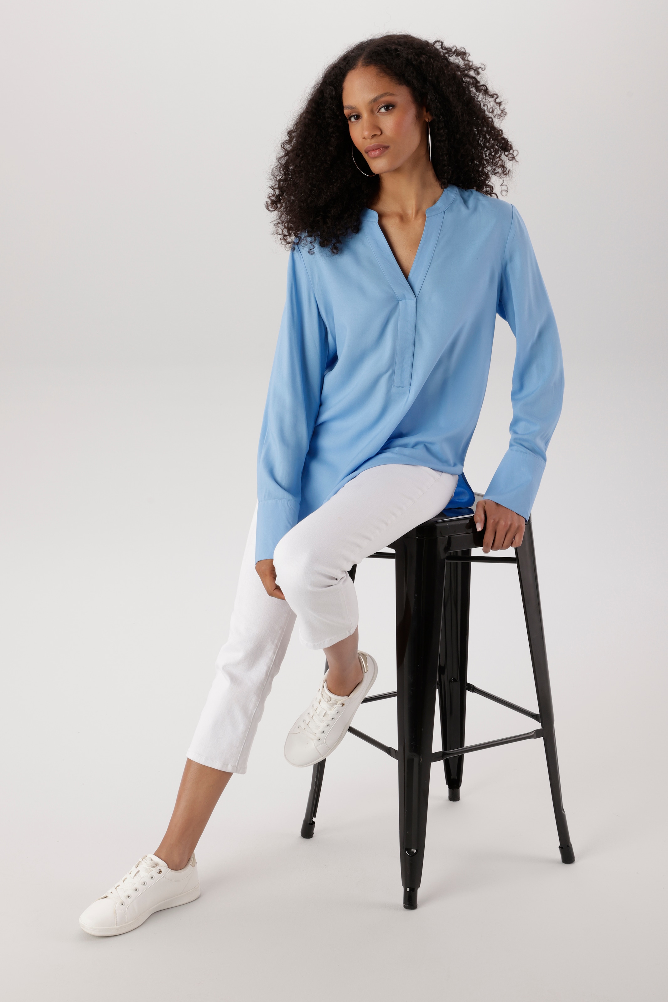 Aniston SELECTED Longbluse mit extra-langen Manschetten