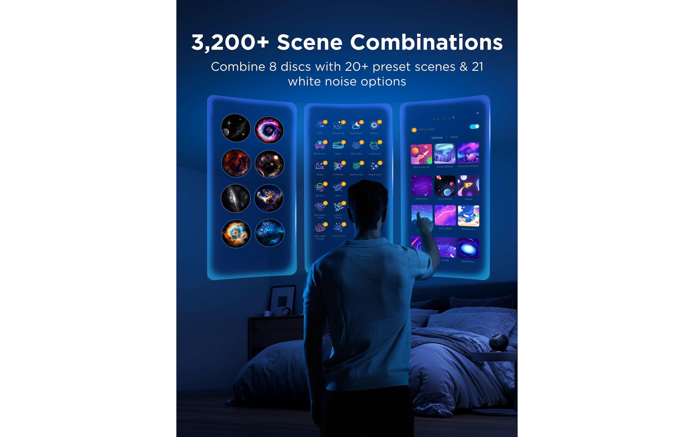 Govee Veilleuse à LED »Galaxy Light Projector 2 pro« 1 cuis