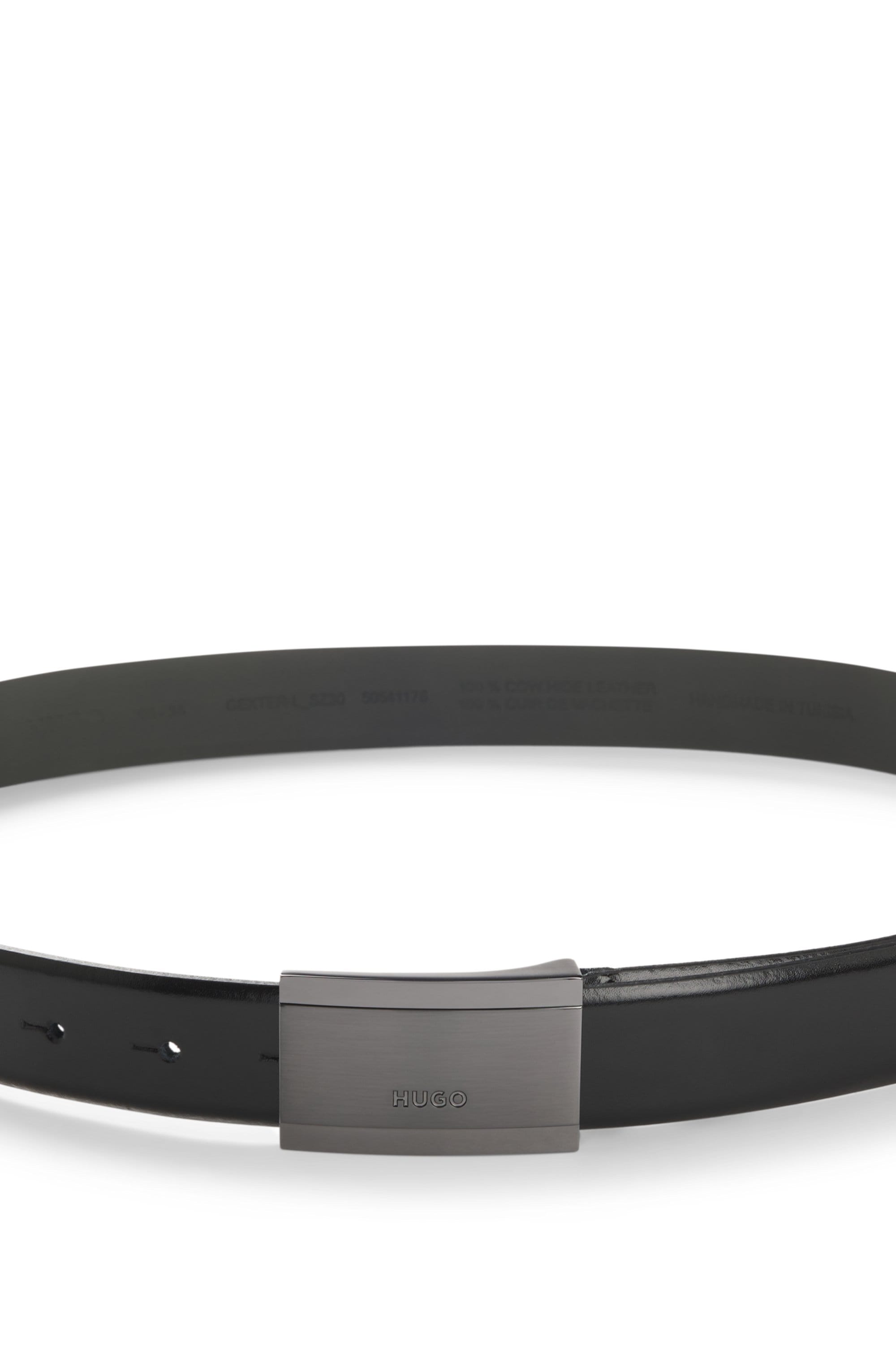 HUGO Ledergürtel »Gexter Sz30« mit Koppelschliesse