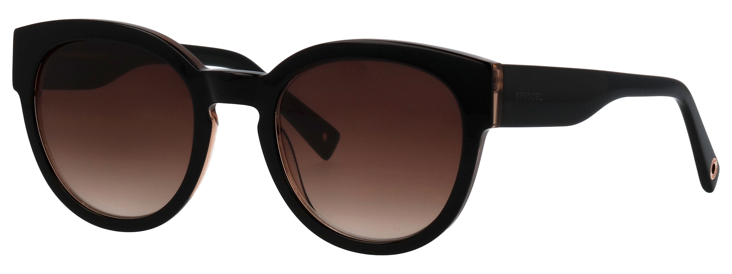 BRENDEL eyewear Lunettes de soleil »Modell 906202« Form Panto, Logoschriftzug auf Bügel, Kunststofffassung