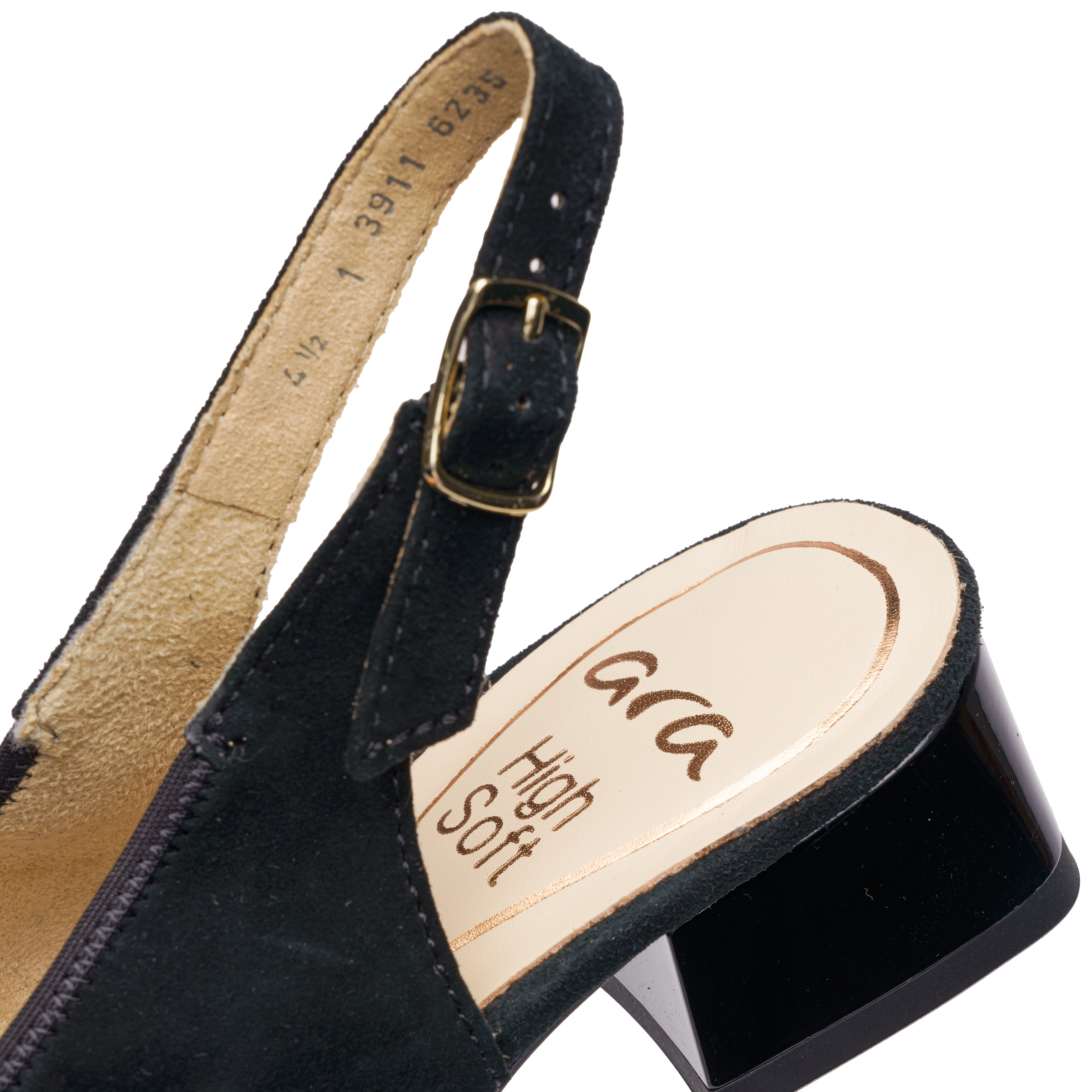 Ara Pompes à sling »GRAZ«  , talon bloc, chaussure business, avec boucle réglable, largeur H