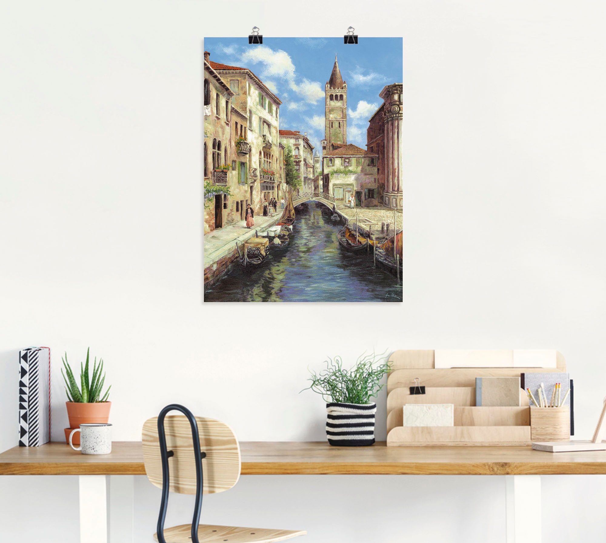 Artland Wandbild »Venedig« Venedig 1 Stk. tlg. als Leinwandbild, Poster in verschied. Grössen