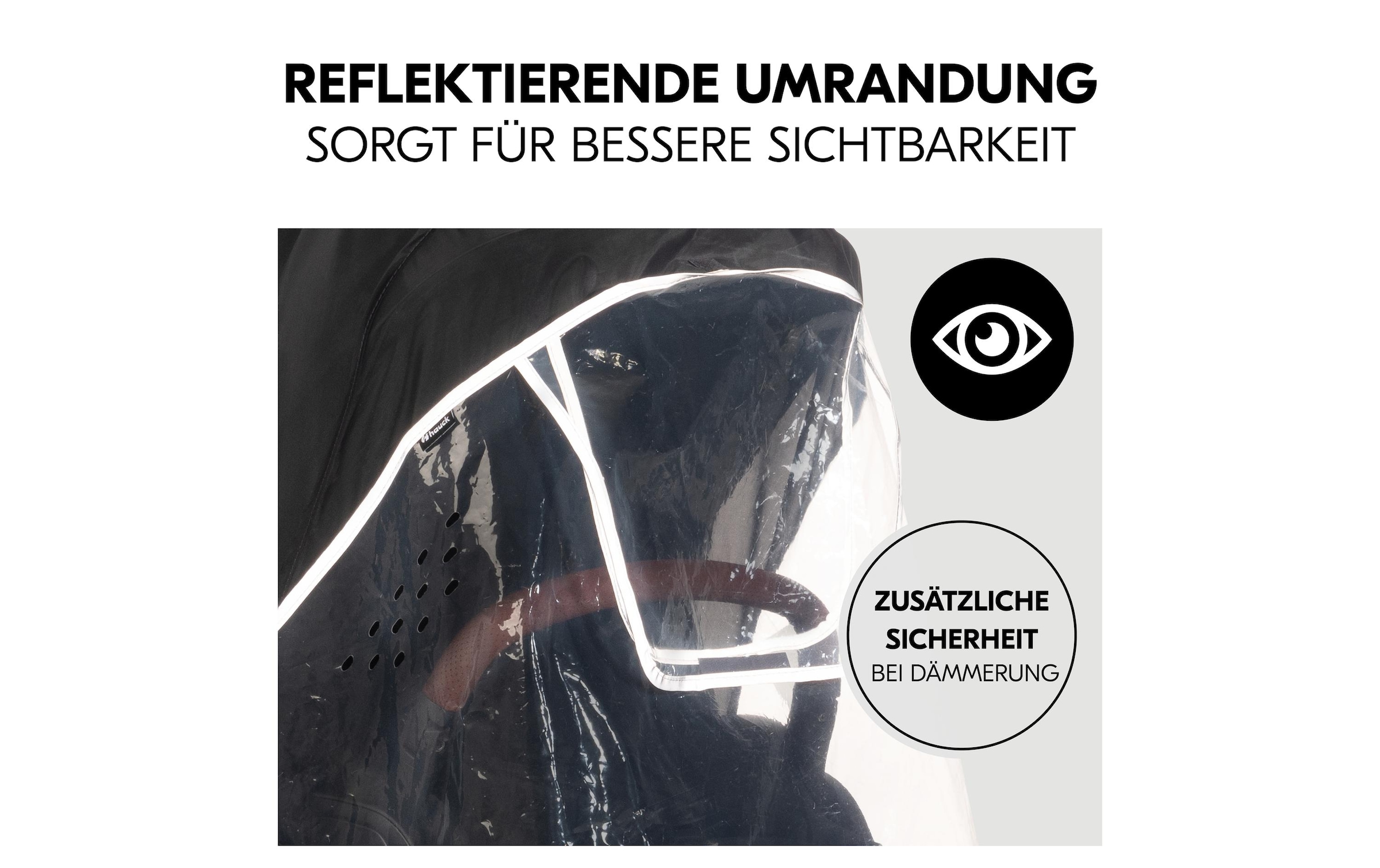 Hauck Kinderwagen-Regenschutzhülle »Pushchair Seat Raincover«
