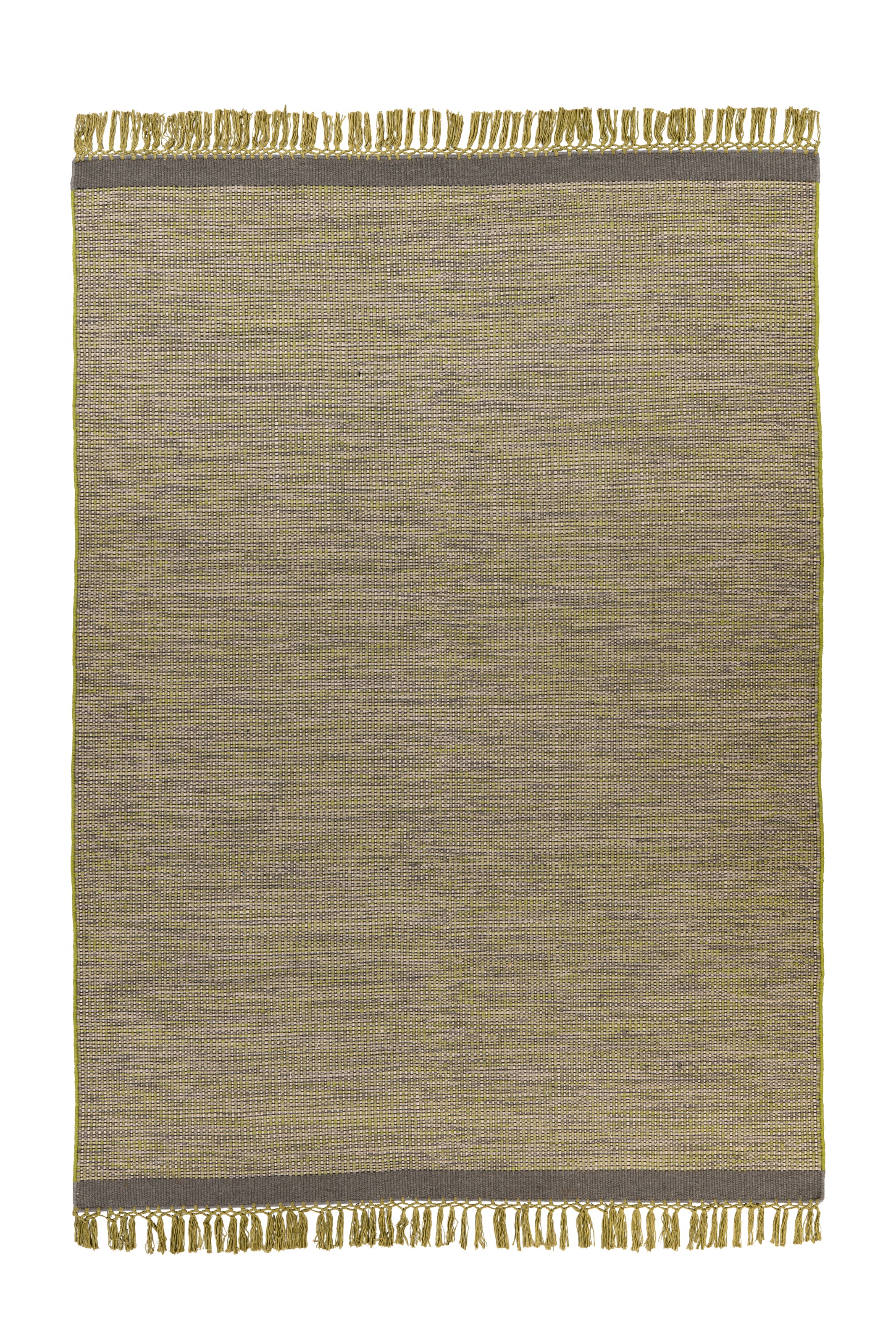 Arte Espina Tapis »Nomad 8064« Rectangulaire 11 mm Höhe Handgemachter Fransenteppich in neutralem Design