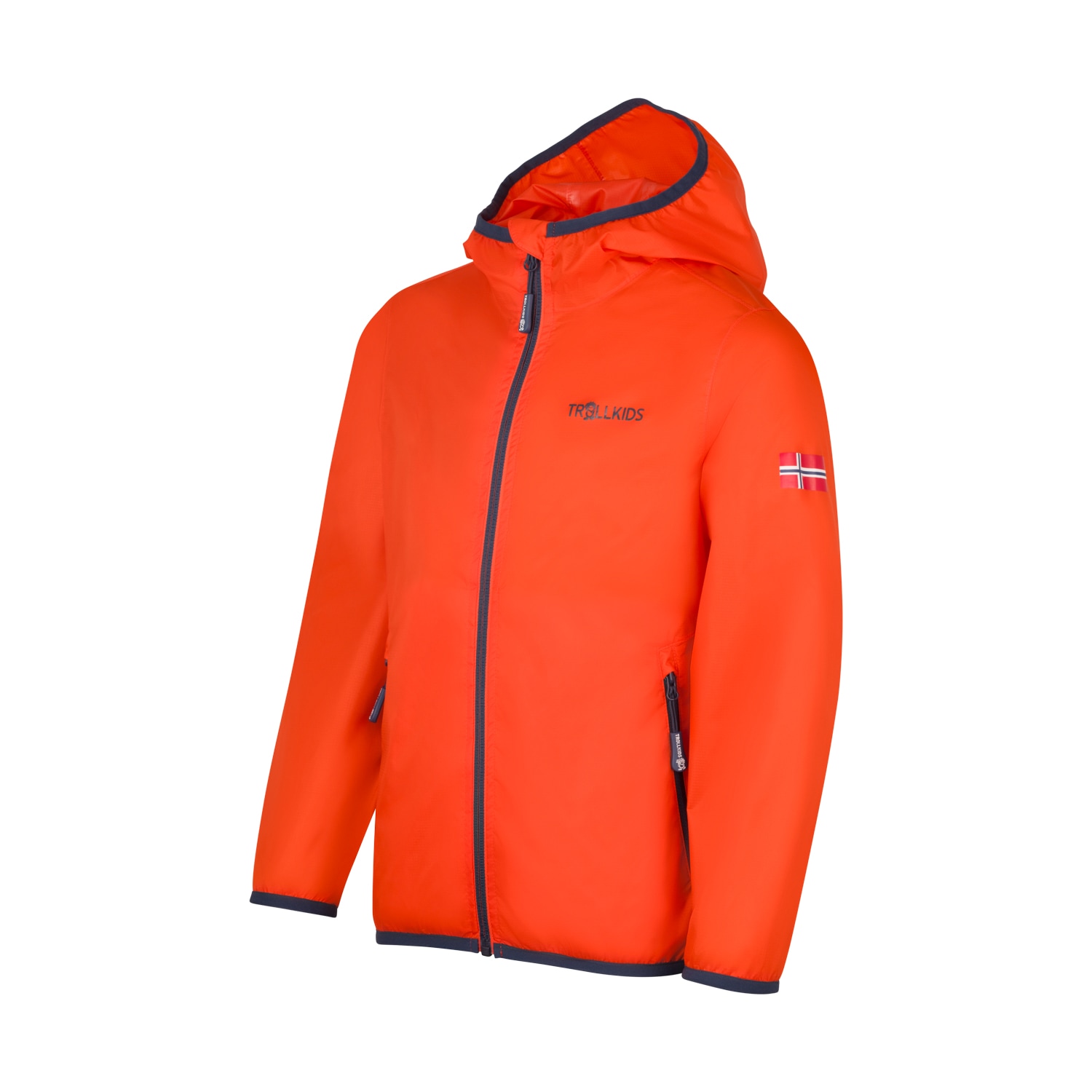 TROLLKIDS Regenjacke »Kids Trolltunga Jacket« mit Kapuze wasserdicht, winddicht, mit Kapuze, aus Polyamid