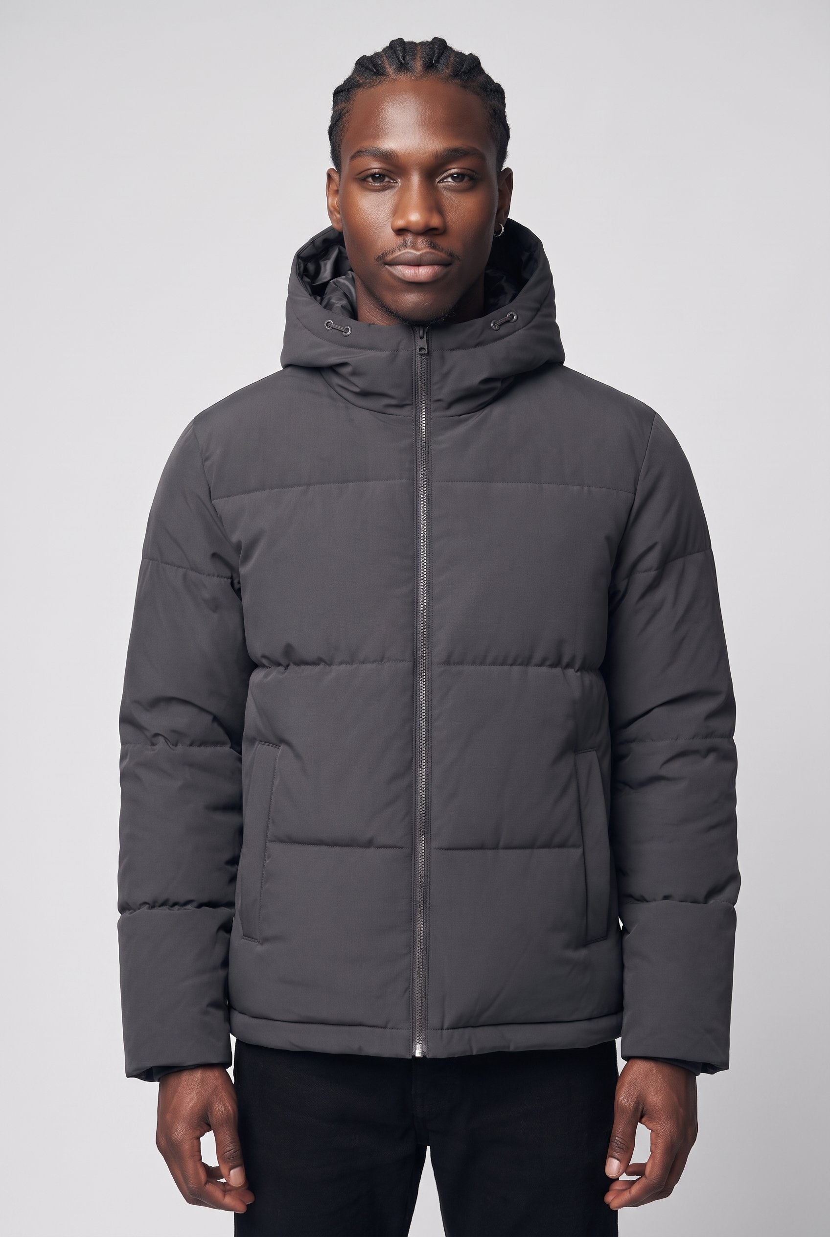 Jack & Jones Veste matelassée »JJNEPTUNE PUFFER JACKET« avec capuche Fibre synthétique, tissu matelassé, capuche, coupe regular