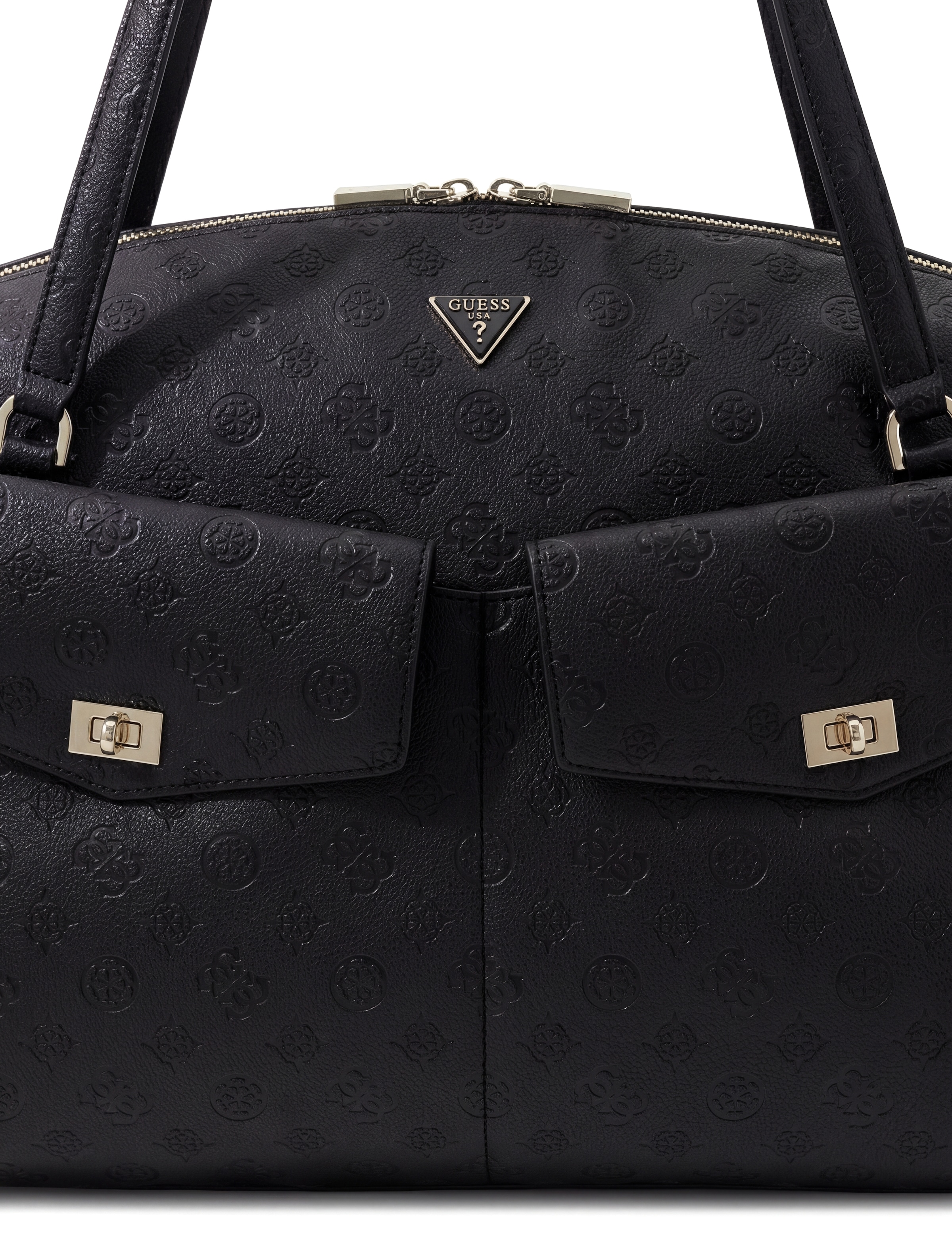 Guess Sac à bandoulière »BLAKE DOME TOTE« Sac à bandoulière pour femmes, sac à main avec fermeture éclair pratique