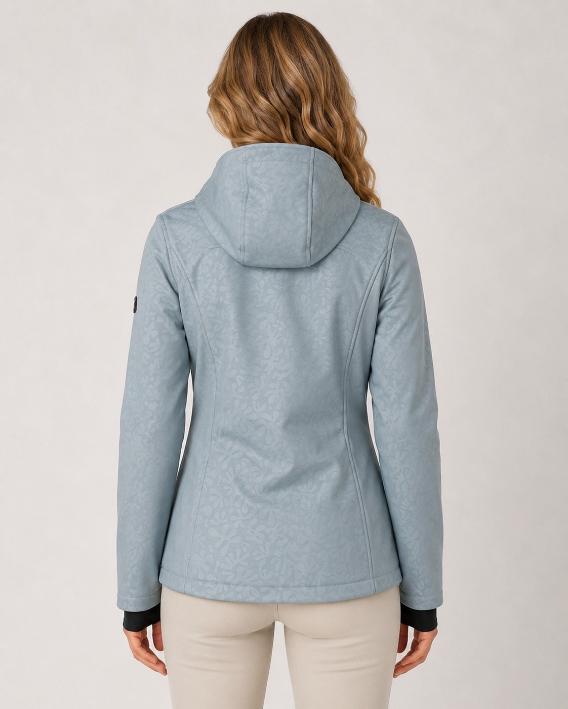 LPO Veste softshell »Softshelljacke Janice Übergangsjacke« avec capuche Impression intégrale