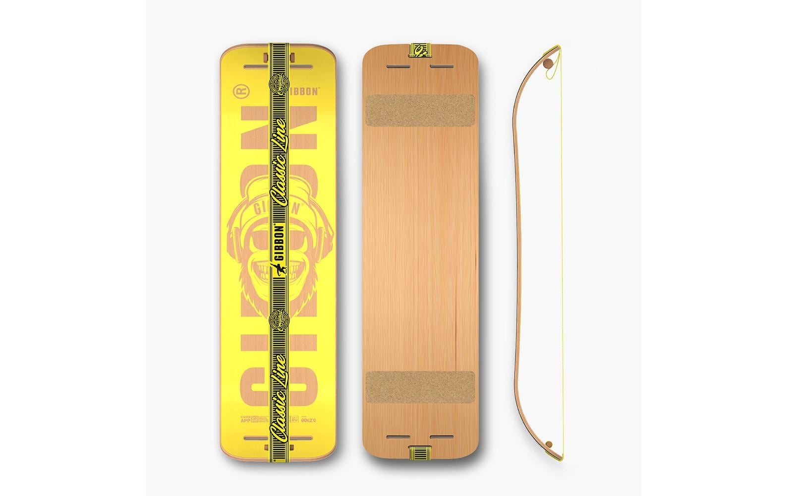 Gibbon Planche d'équilibre »Slackboard Set Bonzo Classic Buche«