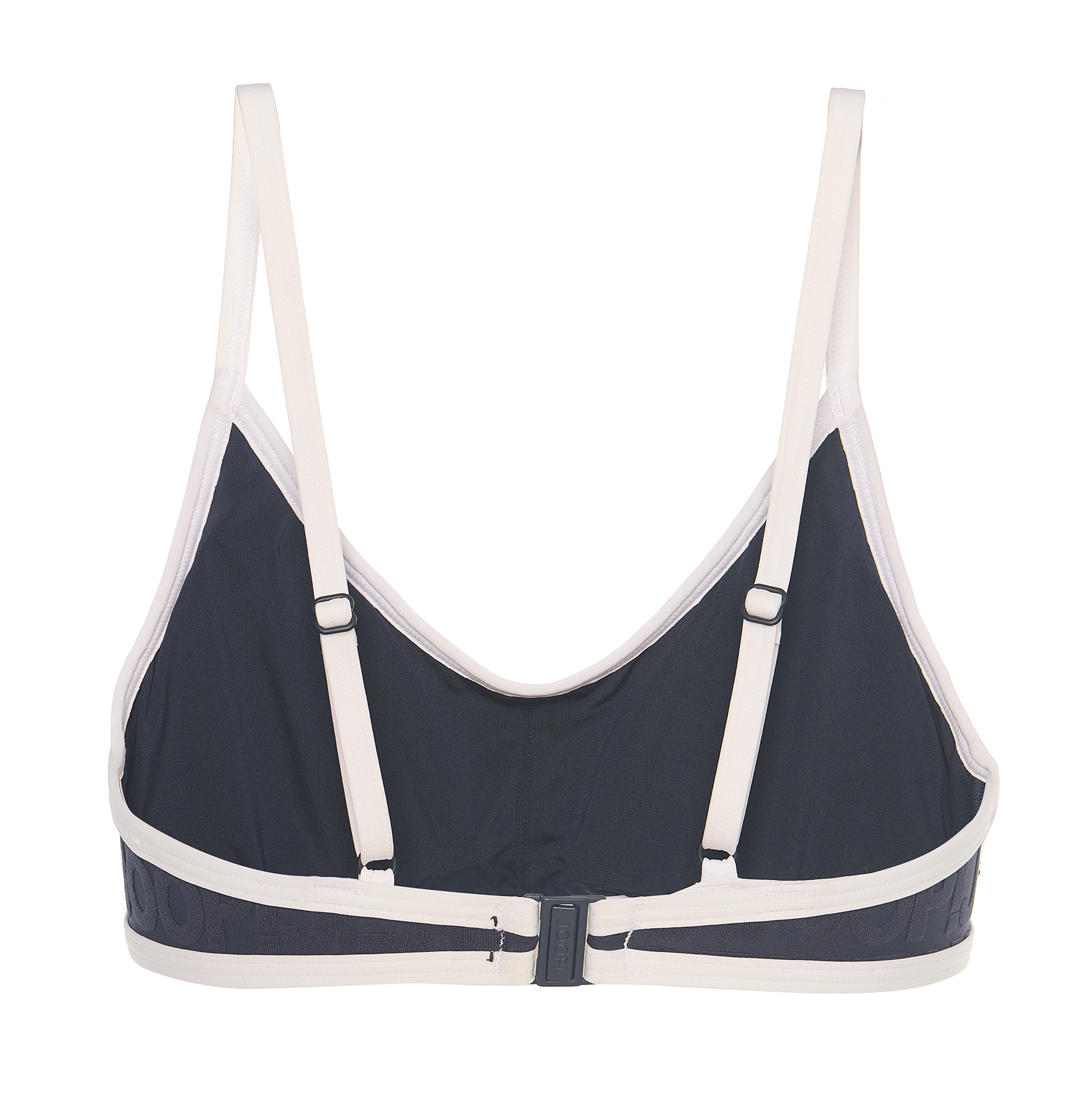 JOOP! Jeans Bustier-Bikini-Top »JEANS! LOGOGRAM« mit wattierten Cups, mit tonalem Logoprint