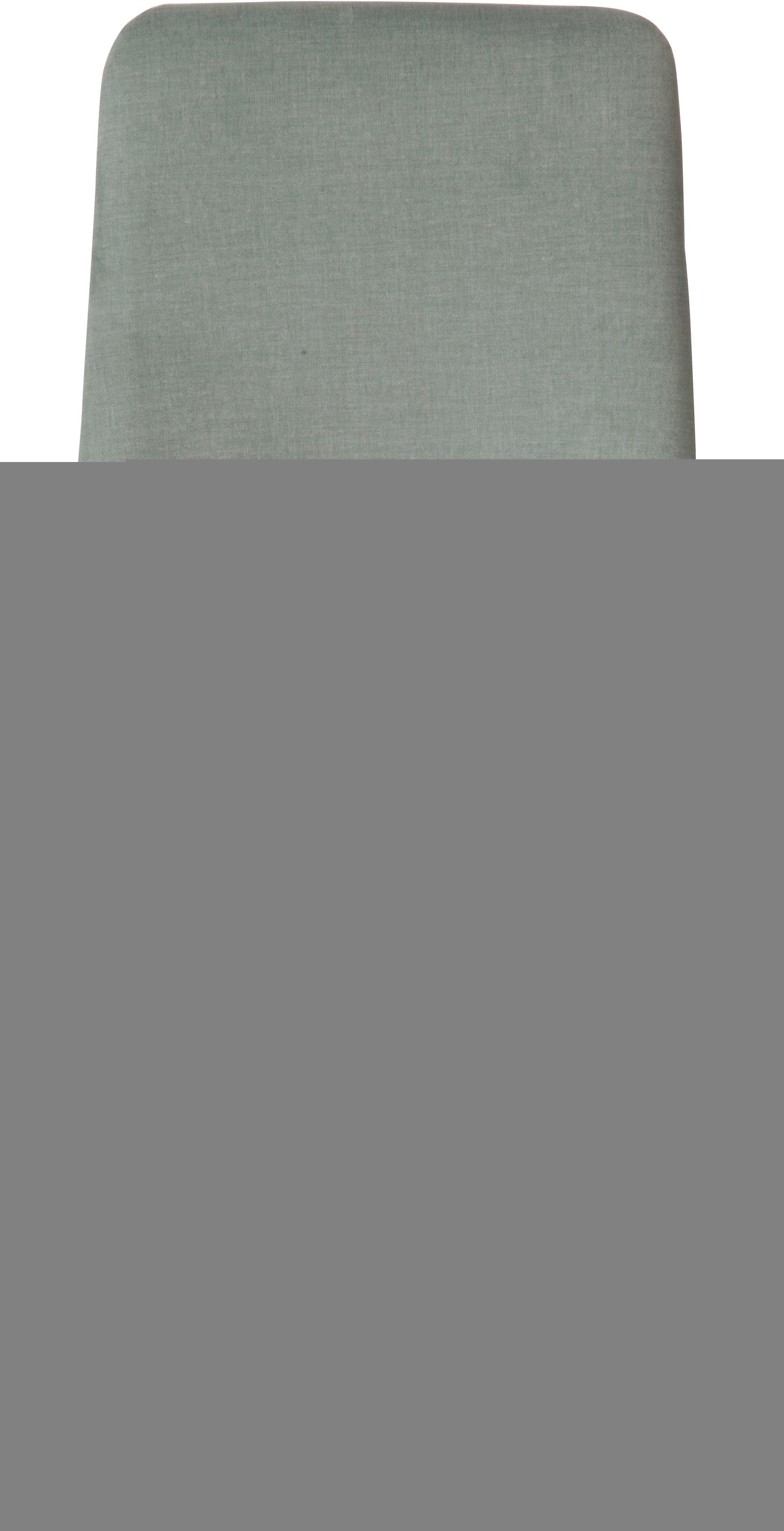 SIT Chaise rembourrée »Pafos 2er-Set Celadon mit Stoffbezug & Stahlgestell« (Ensemble) 2 cuisCoussins confort au siège et au dossier pour une assise détendue