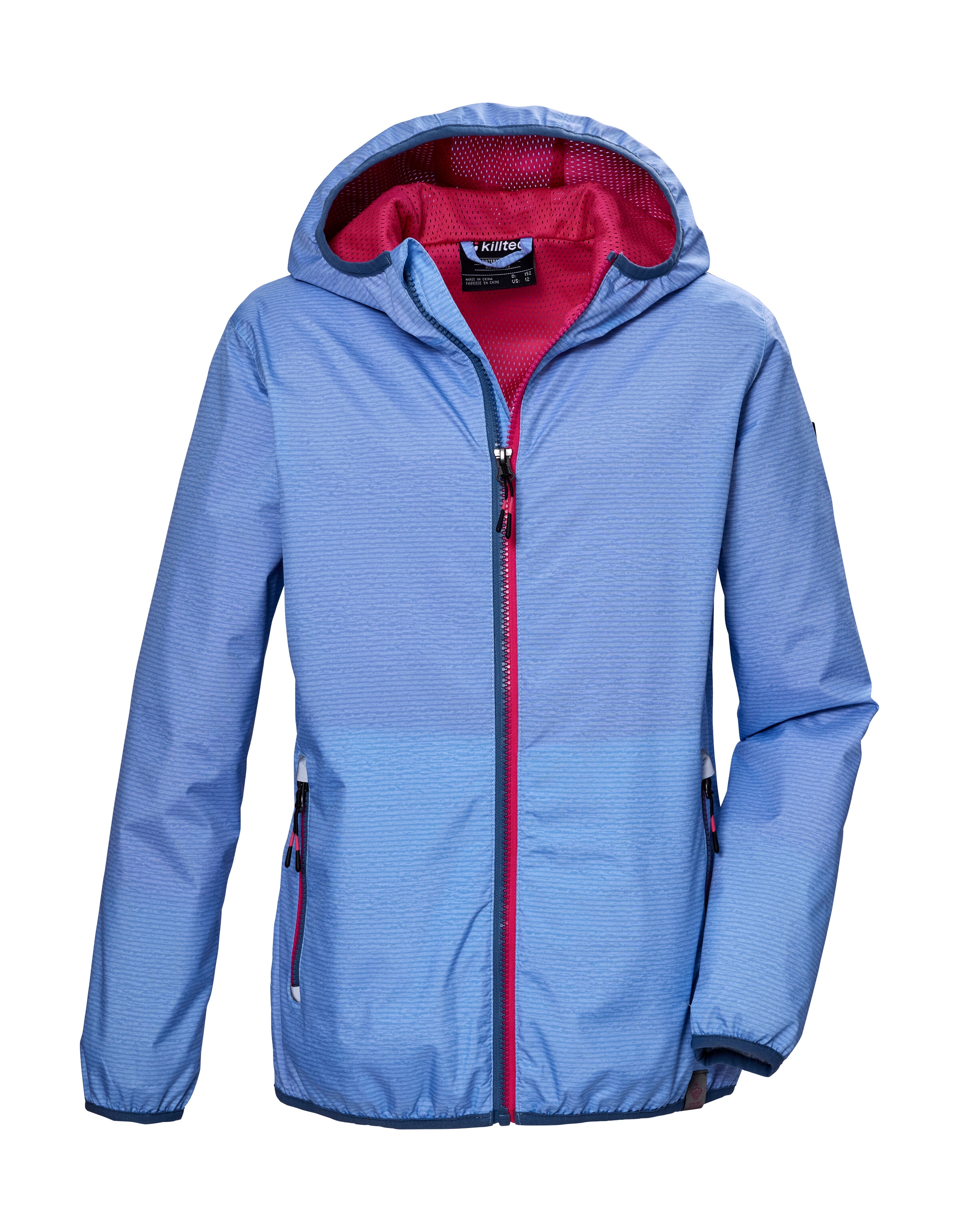 Killtec Veste fonctionnelle »KOS 138 GRLS JCKT« Kinderjacke: wasserdicht, reflektierend, elastisch