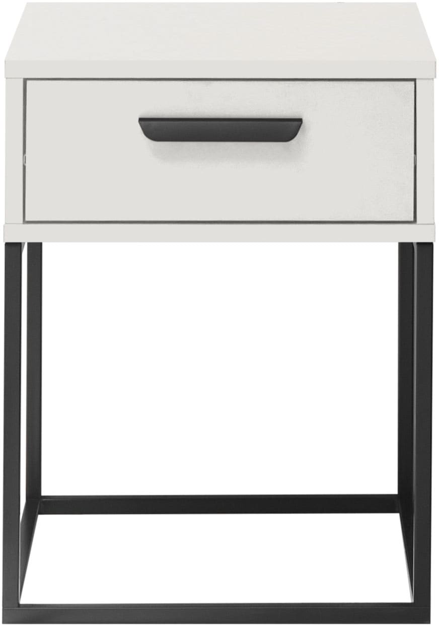 Schlafkontor Table de nuit »Suna Kommode, Nachttisch, Nachtschrank« auf Metallgestell