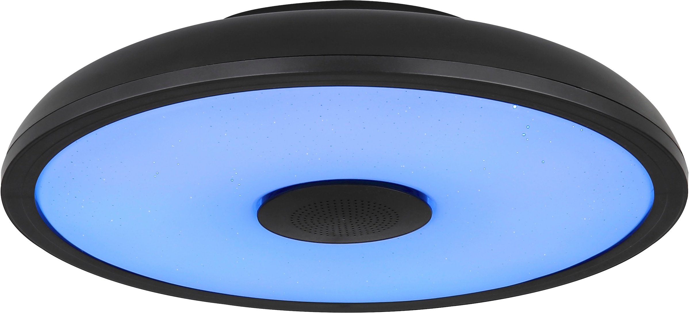 GLOBO LIGHTING LED Deckenleuchte »RAFFY« LED-Modul 1 Stk. warmweiss - kaltweiss Farbwechsel Rot-Grün-Blau, Lautsprecherfunktion