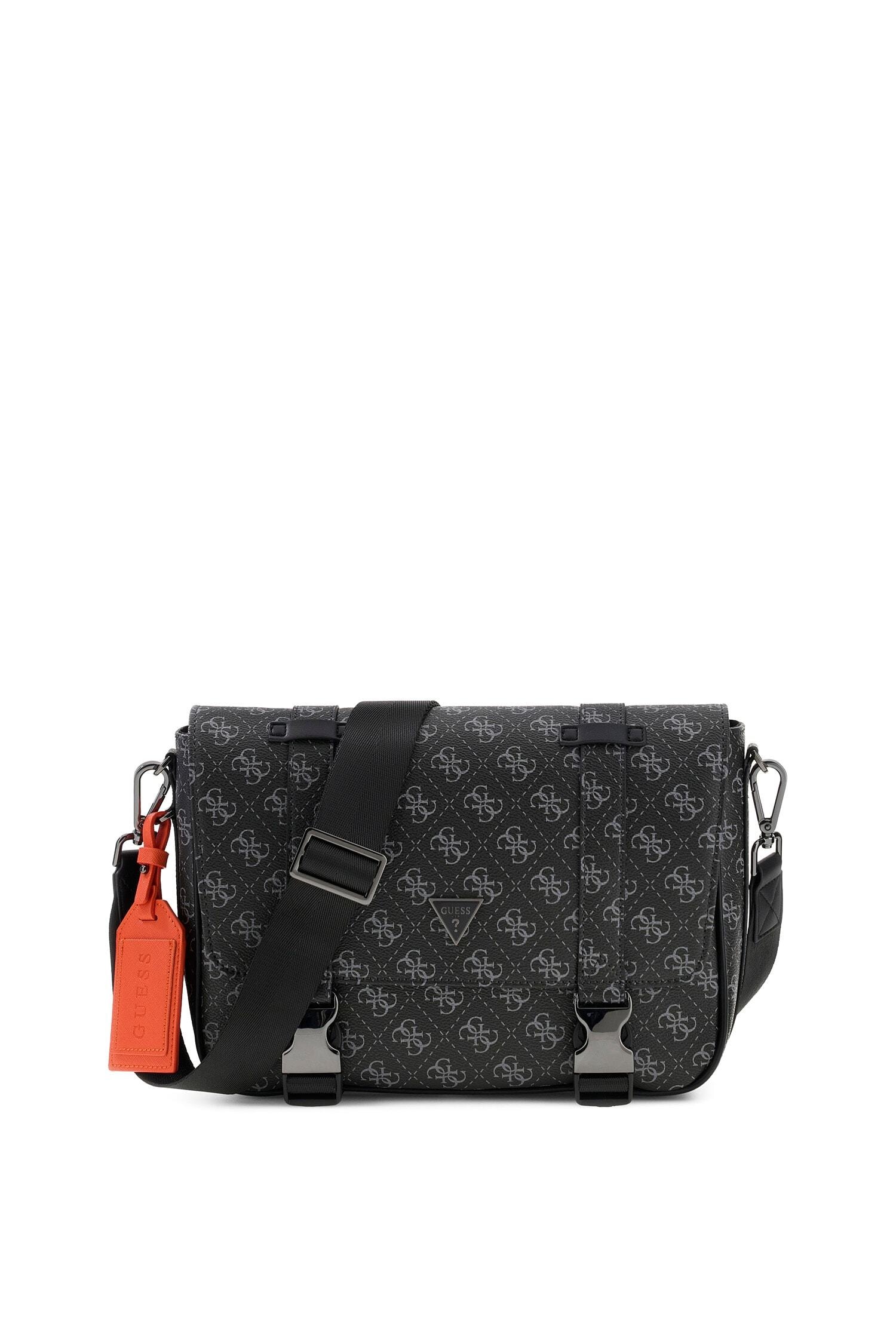 Guess Sac de messager »MILANO MESSENGER« sac d'affaires, sac de travail, sac ordinateur avec rabat