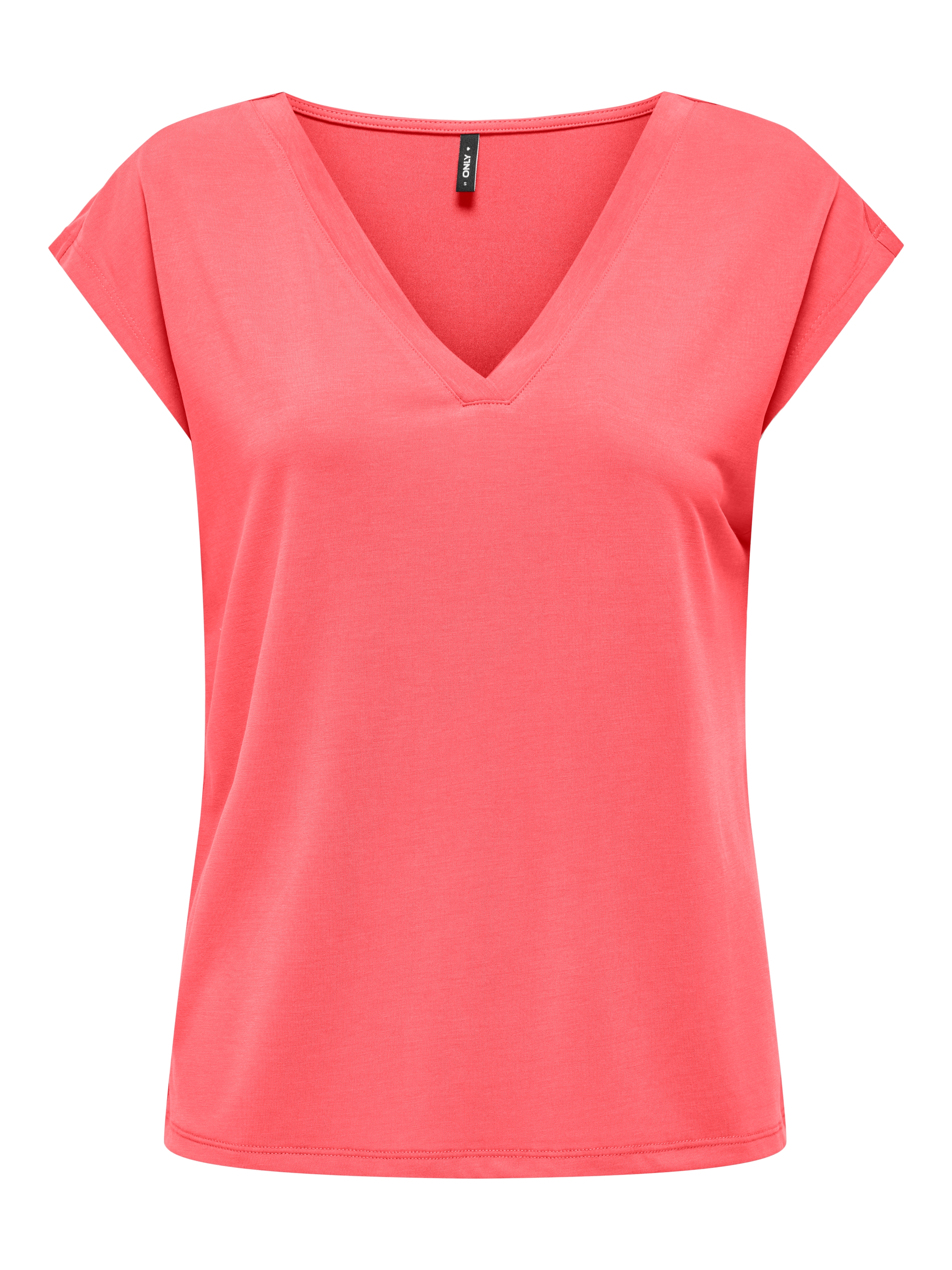 ONLY T-shirt en V »ONLFREE S/S MOD.V-NECK TOP JRS NOOS«