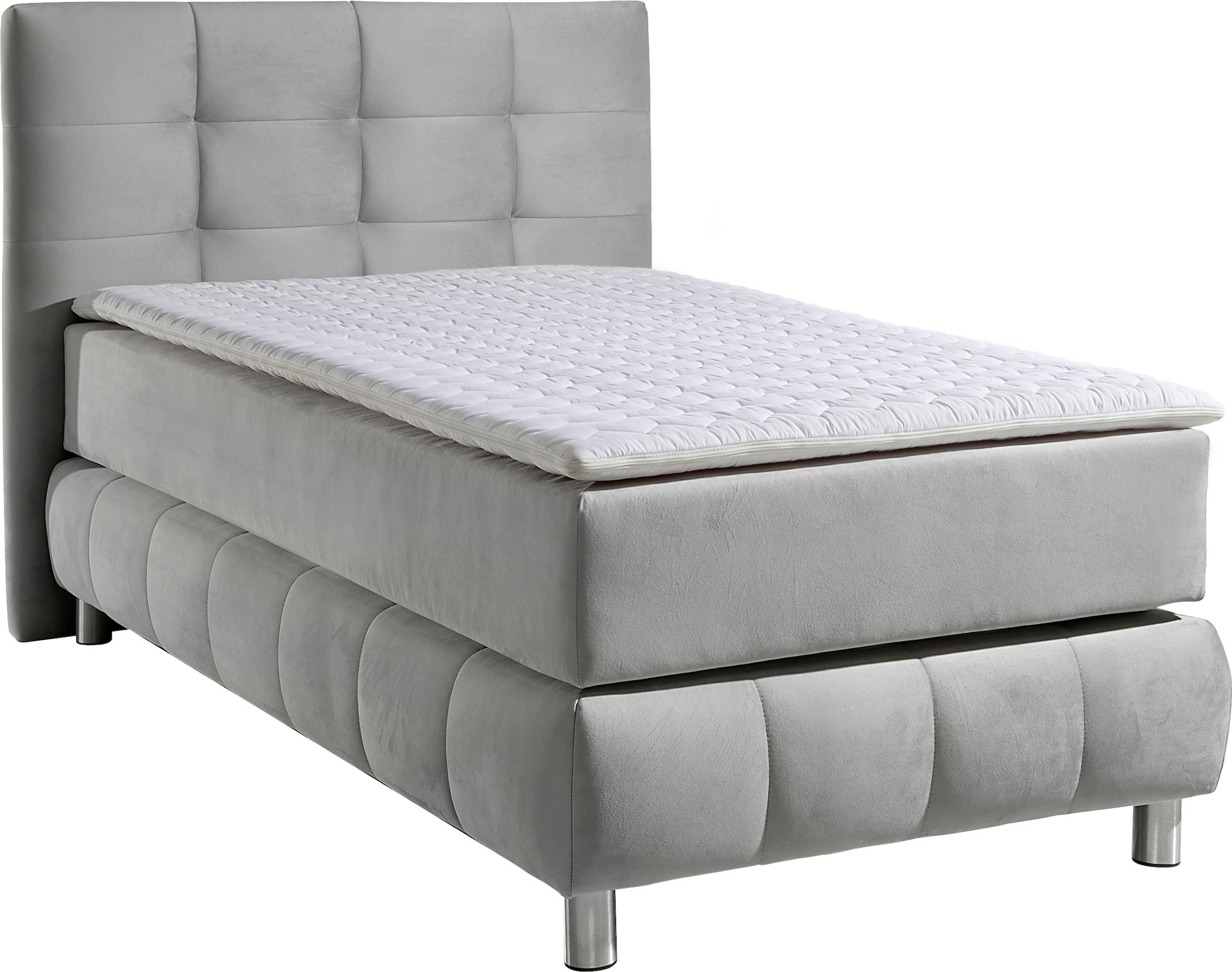 Home affaire Lit boxspring »Salo« incl. surmatelas, 6 largeurs, 2 degrés de fermeté, TFK aussi en fermeté 4