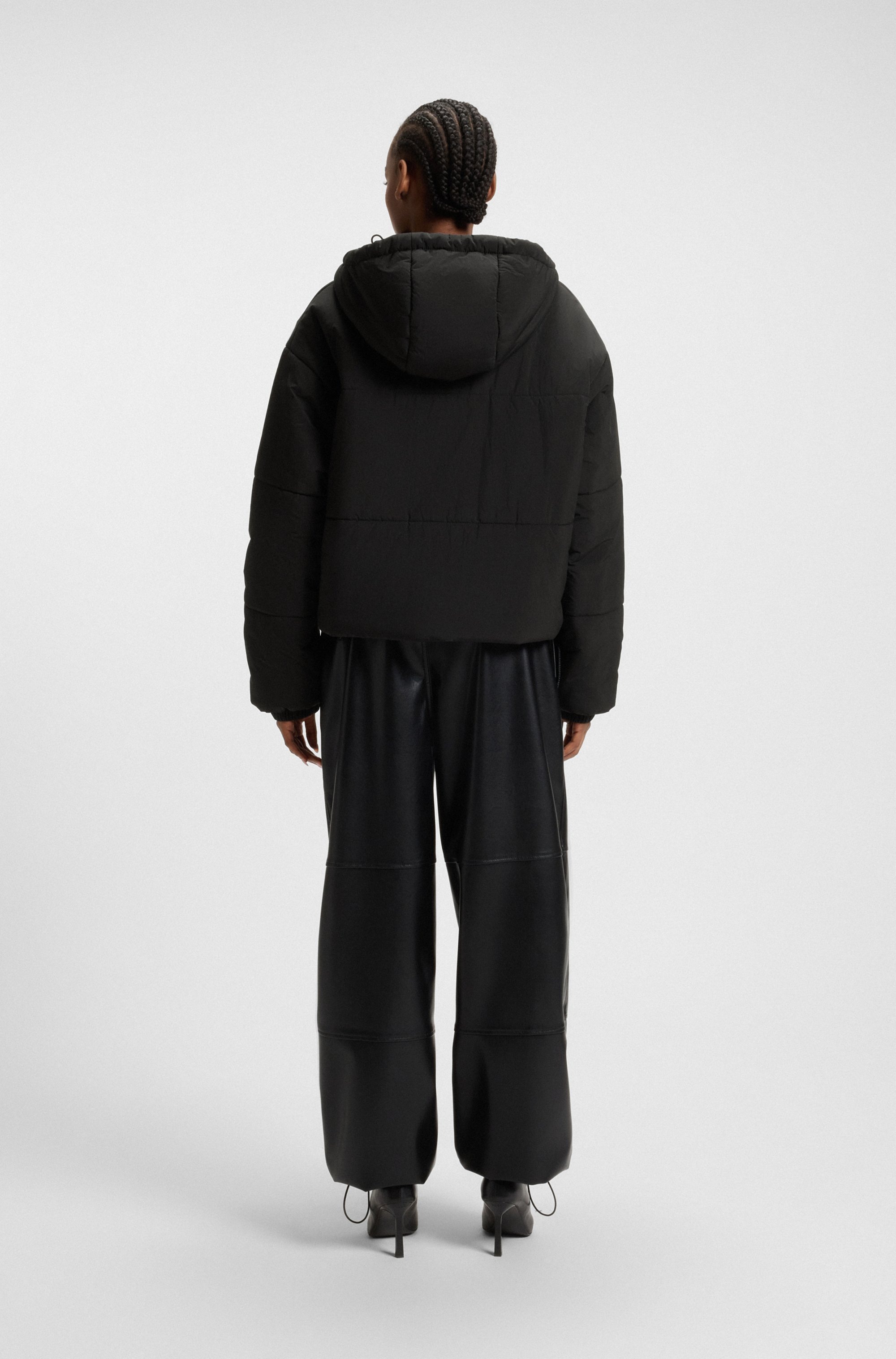 HUGO Blue Veste matelassée »Freya« mit Kapuze Relaxed Fit, mit Kapuze