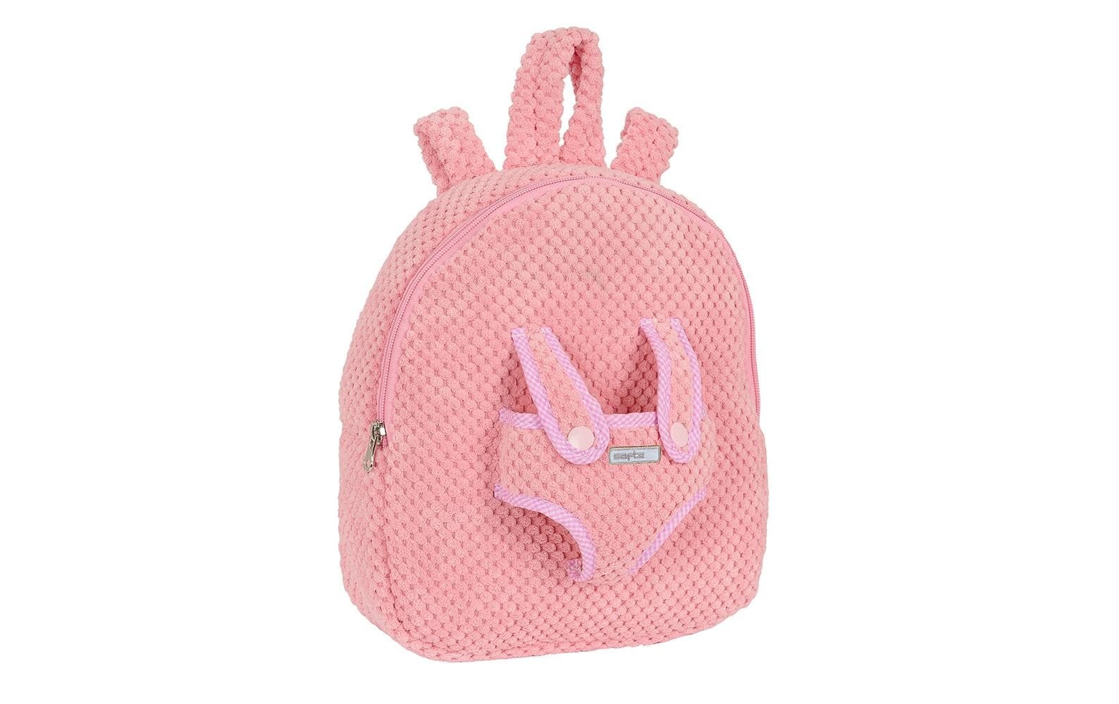 safta Kinderrucksack »Teddy« Gepolsterte Schultergurte, Gepolstertes Rückenteil, Höhenverstellbar