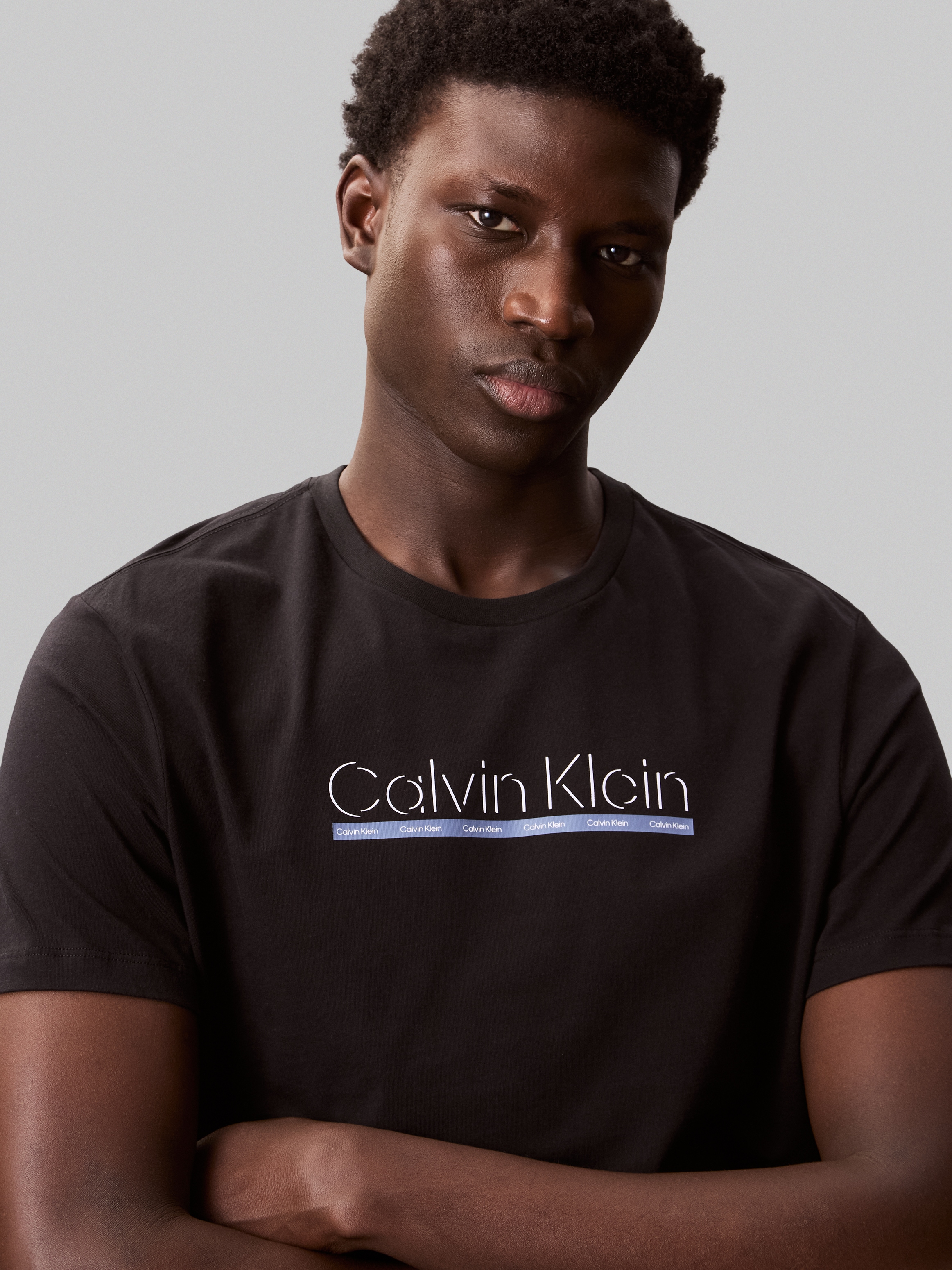 Calvin Klein T-Shirt »SS 30s E SPRTSWR 2 G«, mit Logo-Schriftzug
