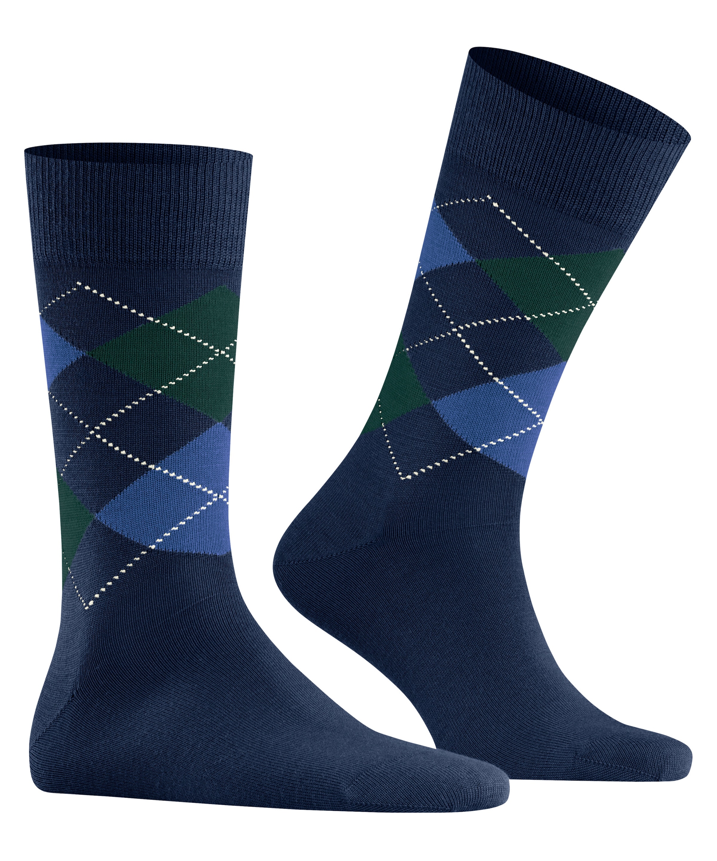 Burlington Socken »Edinburgh« Einheitsgrösse 40-46, klassisches Argyle-Muster, wärmende Wollmischung