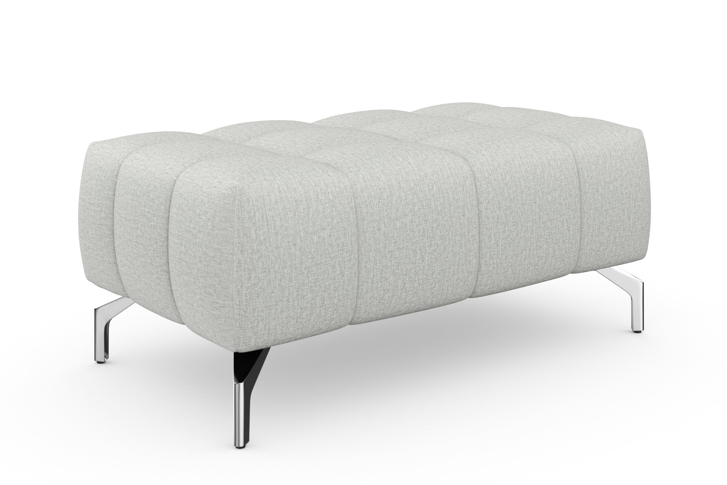 sit&more Hocker »Cool« mit silberfarbenen Füssen