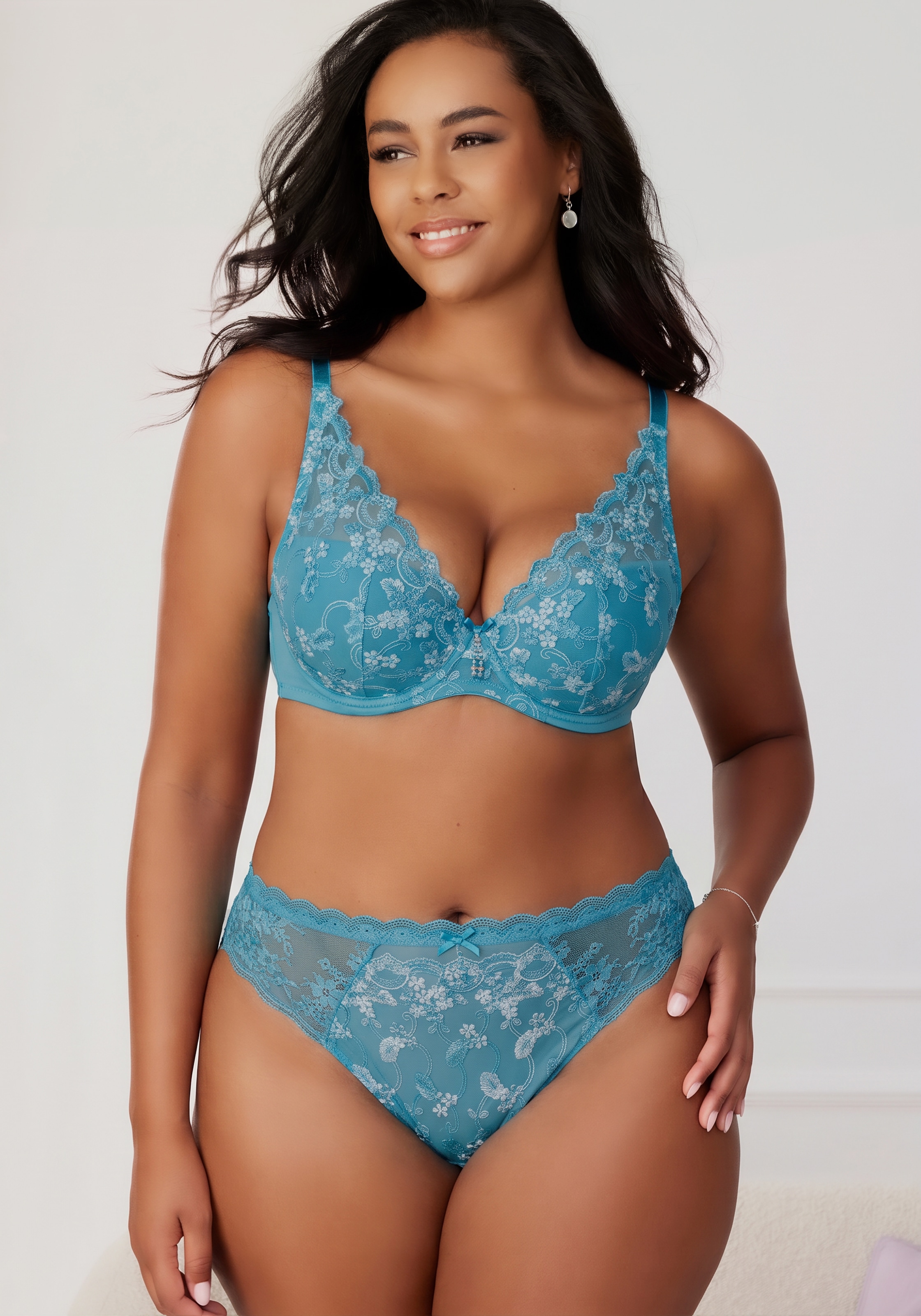 LASCANA Soutiens-gorge moulés », Bügel-BH, Spitzen-BH« en coupe High-Apex, pouvant être combiné en ensemble de lingerie