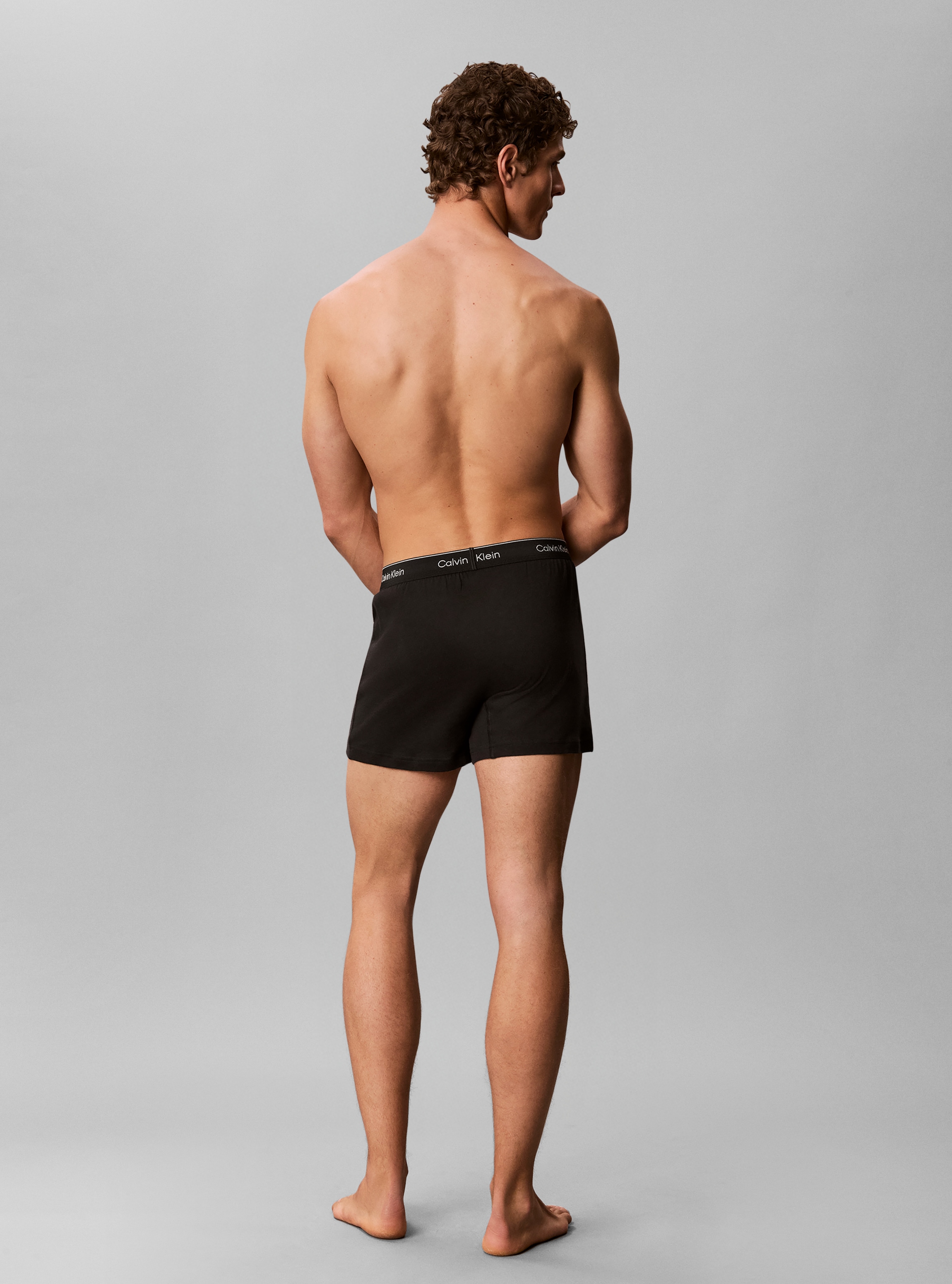 Calvin Klein Underwear Boxer »BOXER TRAD 3PK« Paquet, pack de 3,  avec ceinture élastique logo (3 pièces)