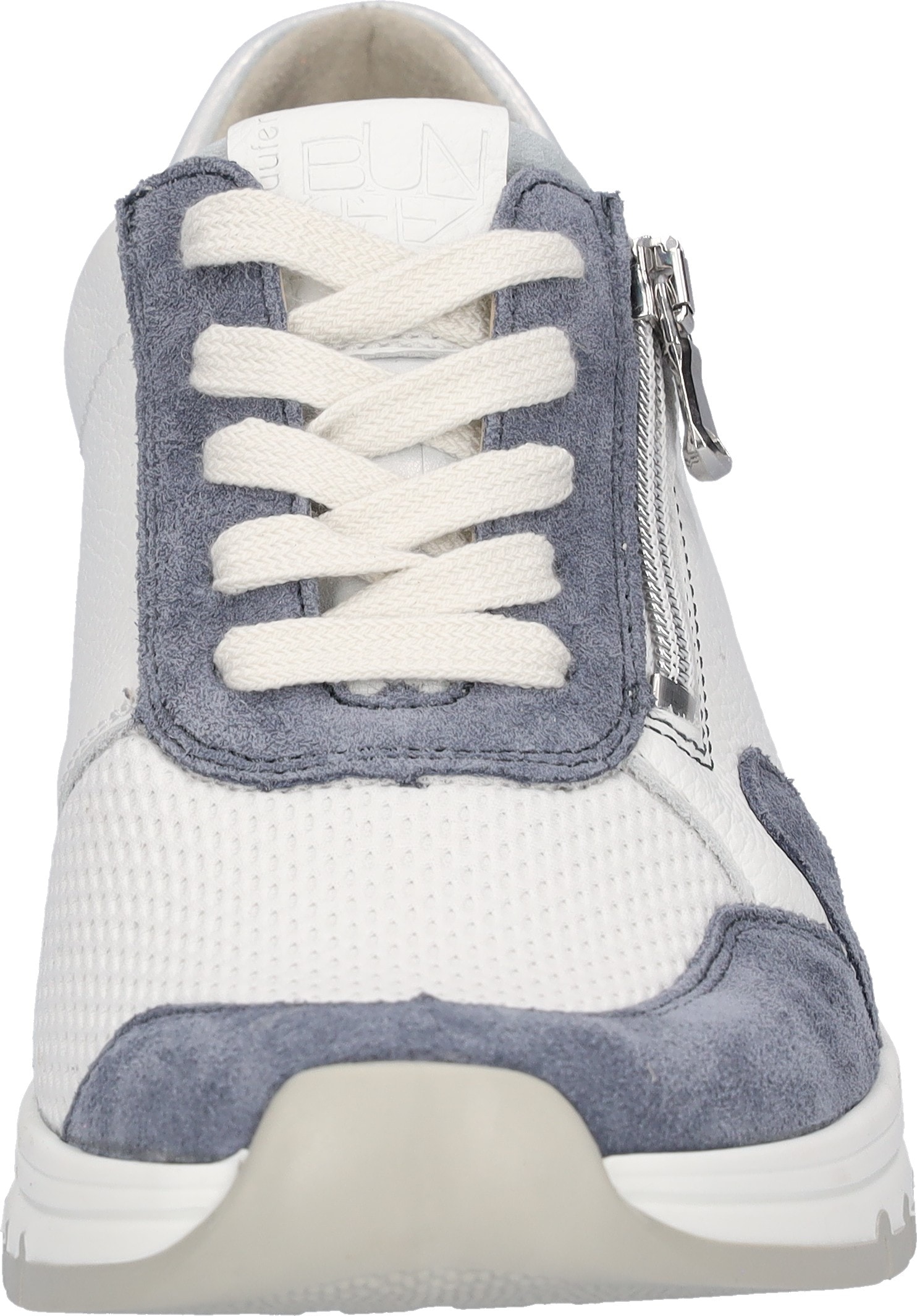 Waldläufer Keilsneaker  Schnürschuh, Halbschuh, Freizeitschuh mit zusätzlichem Reissverschluss