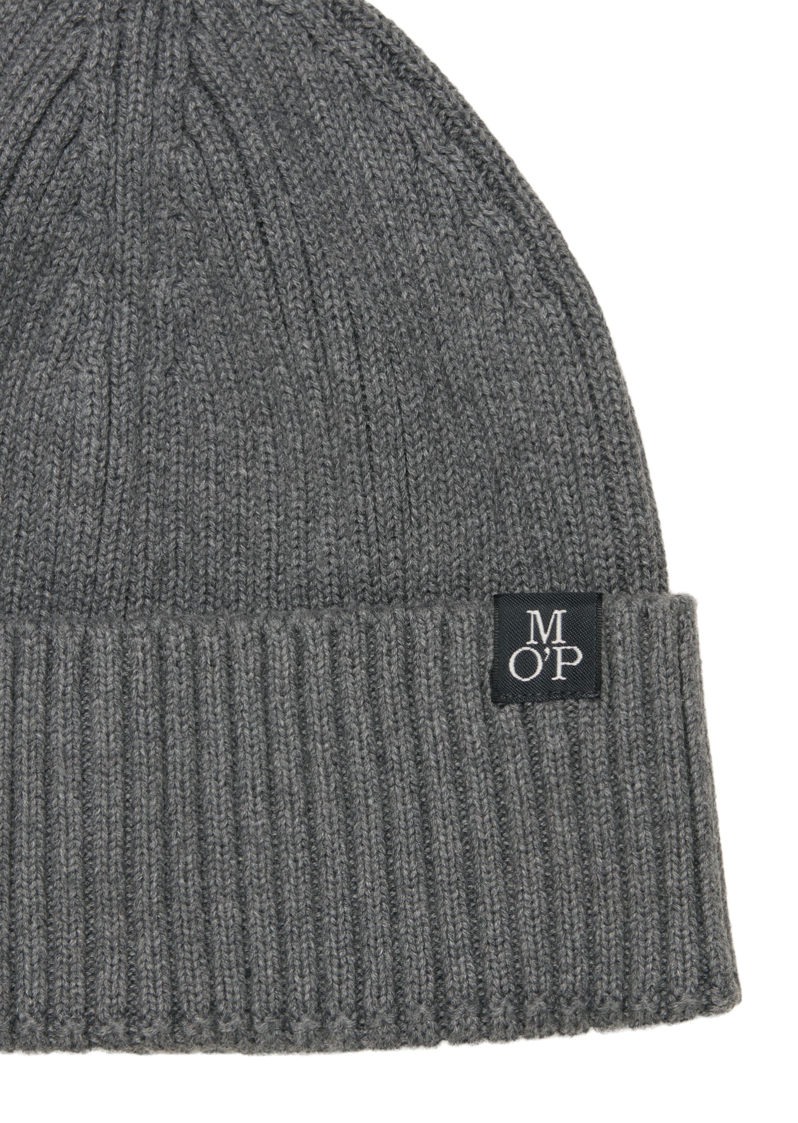 Marc O'Polo Bonnet tricoté aus reiner Bio-Baumwolle