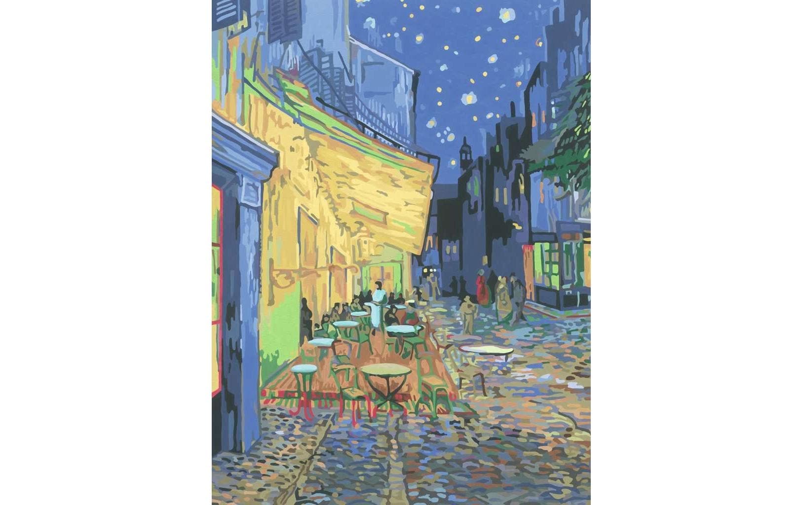 Ravensburger Malen nach Zahlen »CreArt, ART Collection, Café Terrace (Van Gogh)« Made in Europe