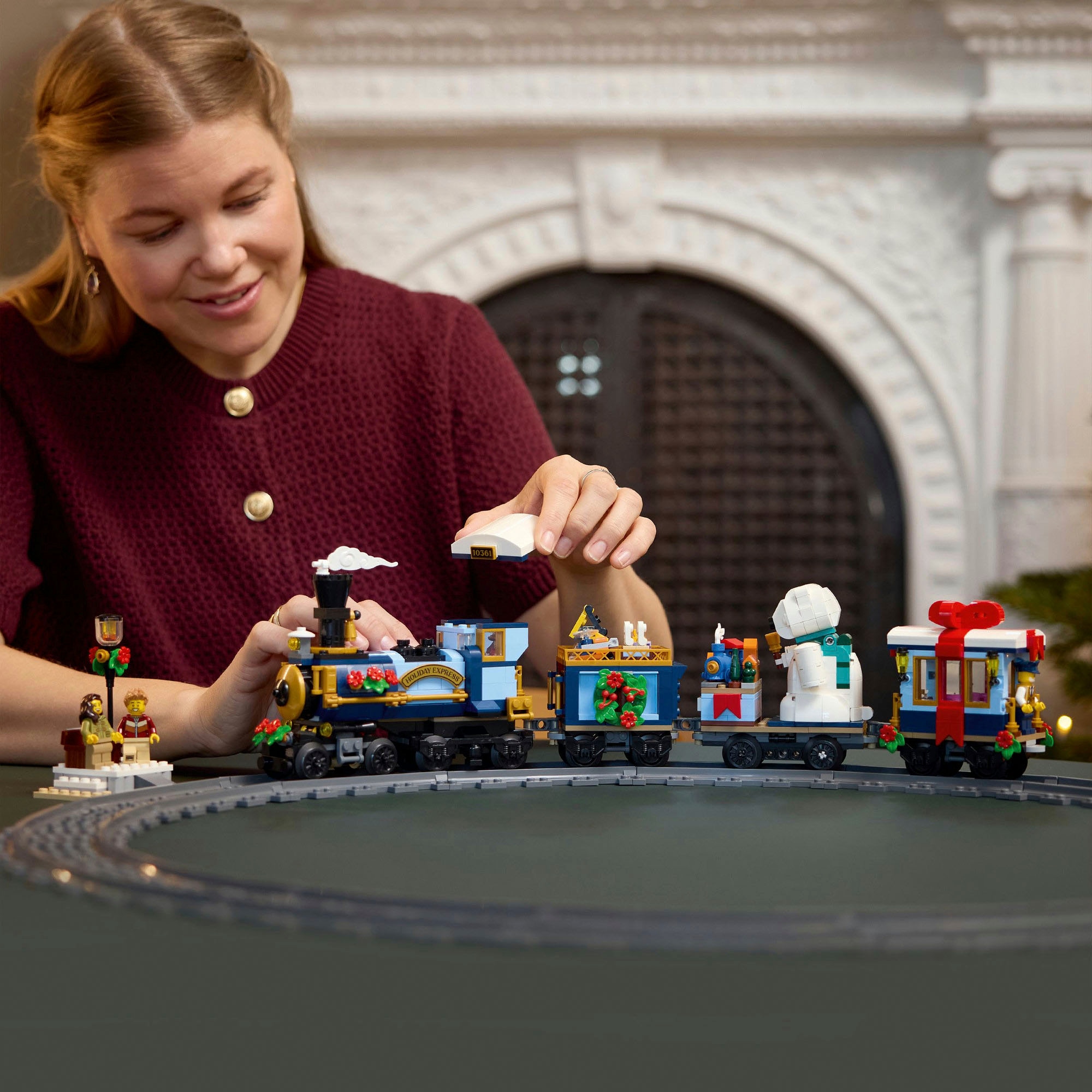 LEGO® Pions de construction »Weihnachtsexpress (10361), LEGO Icons« Exklusives Set