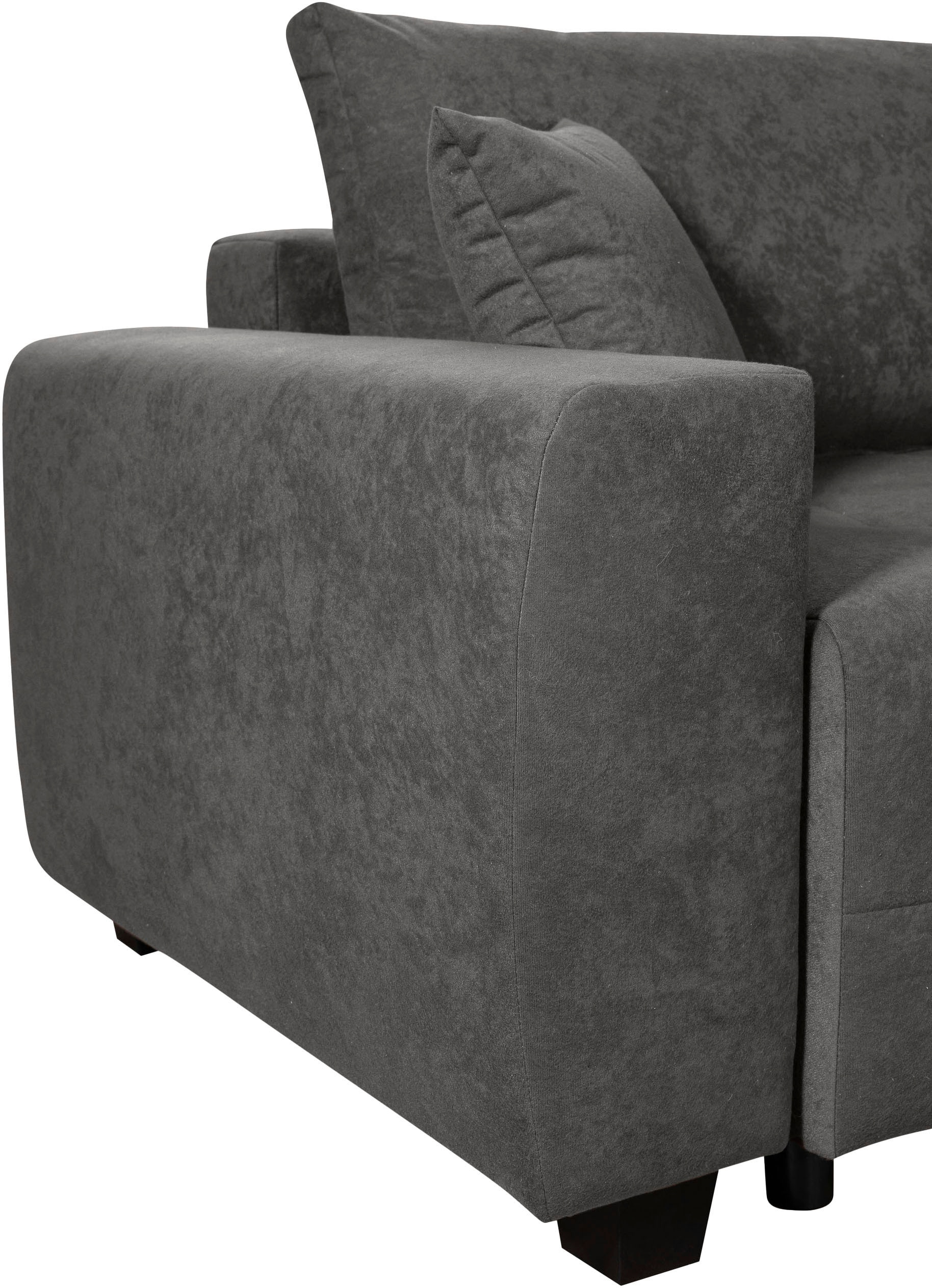 GOODproduct Ecksofa »Bella Couch L-Form, B: 234 cm - OTTO. Verlässliche Qualität.« optional Schlaffunktion & Bettkasten, mit Zierkissen