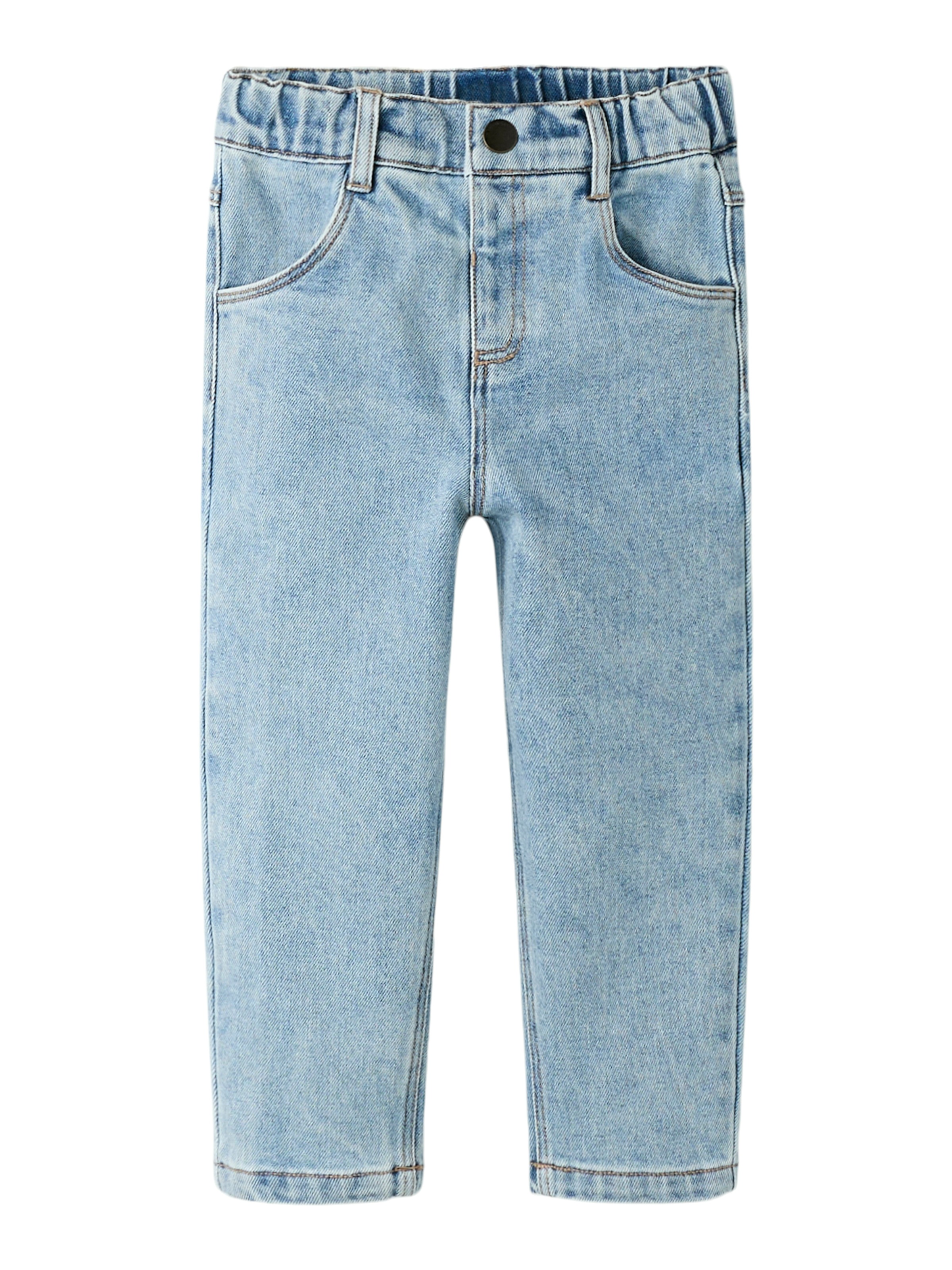 Lil' Atelier Loose-fit-Jeans »NMNDARLEE LOOSE JEANS 4410-SE LIL NOOS« Baumwollmischung, starke Abnutzungserscheinungen